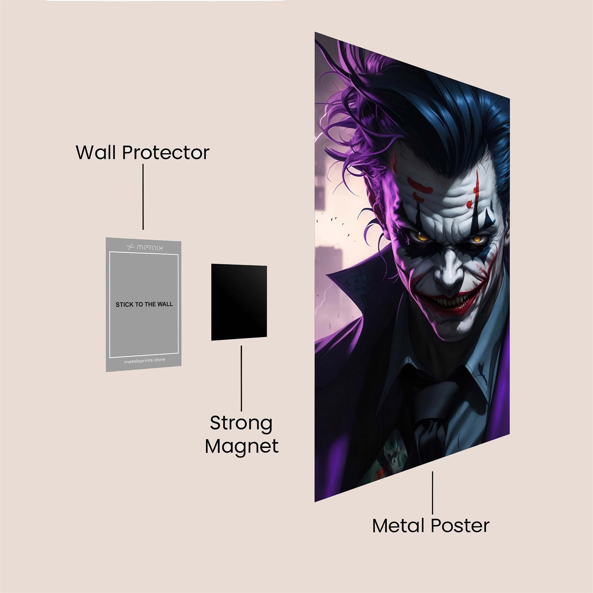 Joker Chaotic Safe Wall Magnetic / M