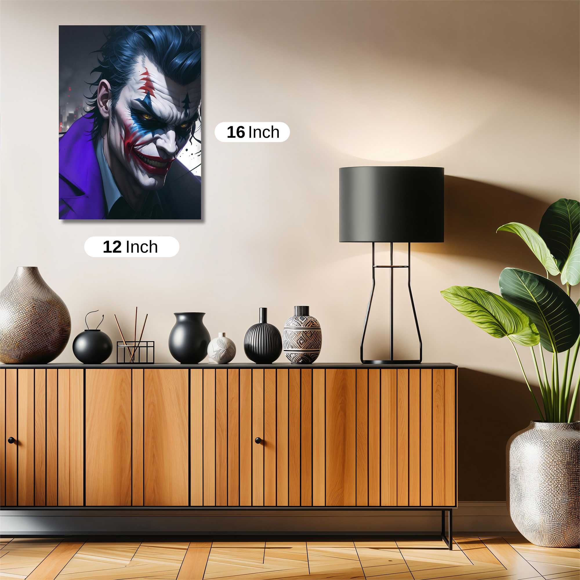 Joker Menace Safe Wall Magnetic / M