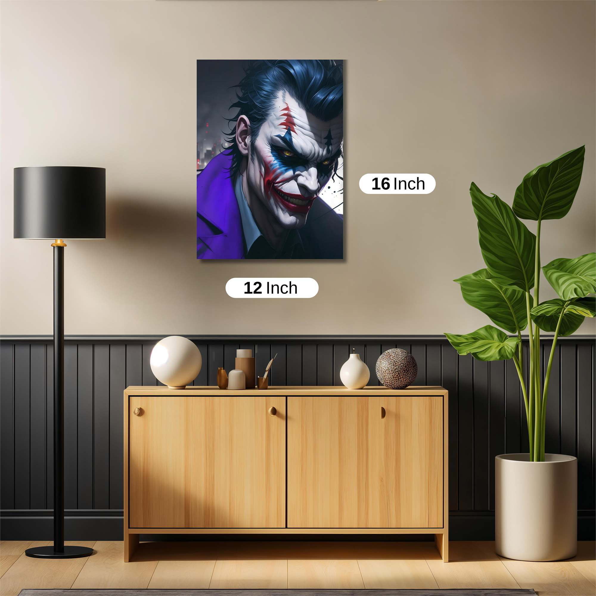 Joker Menace Safe Wall Magnetic / M