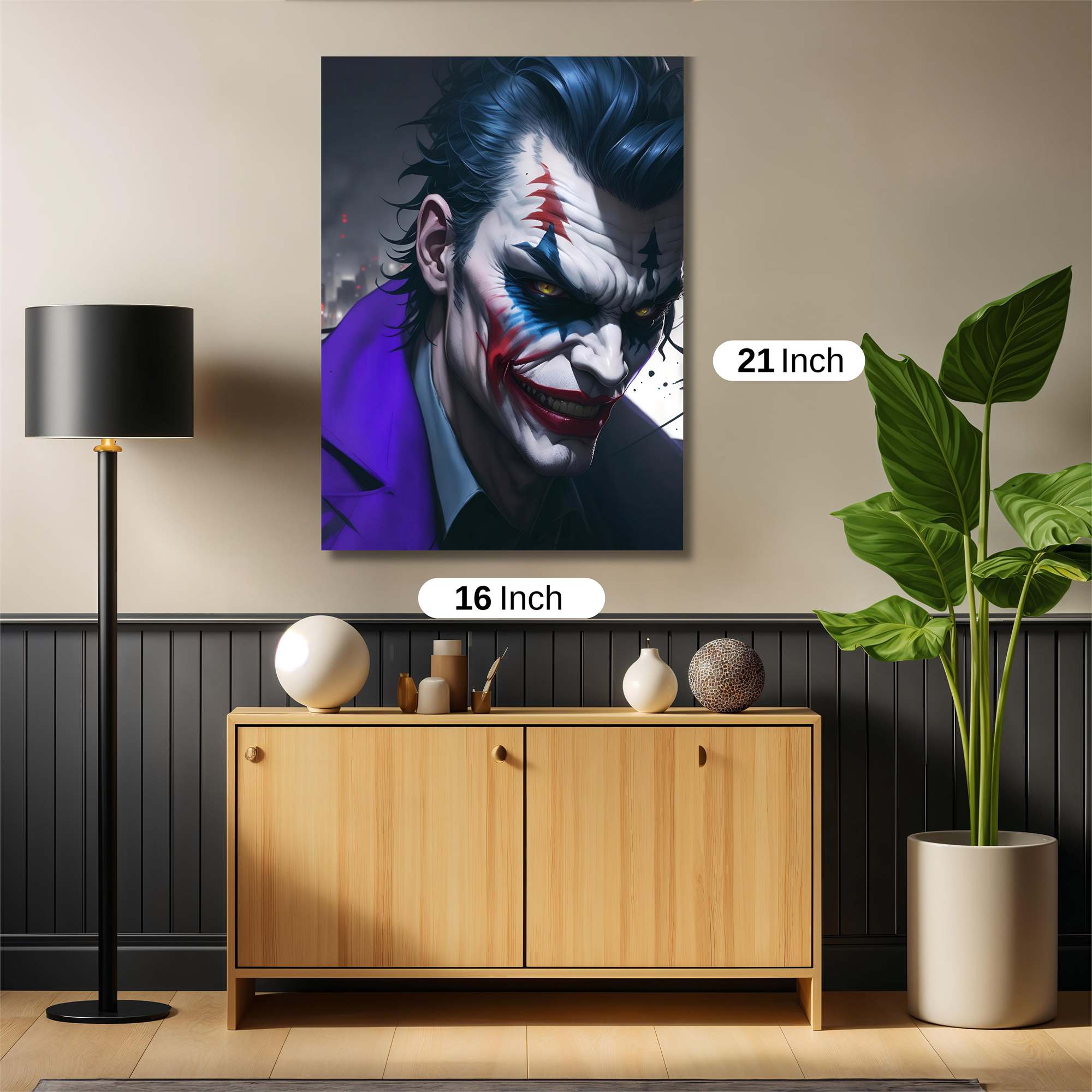 Joker Menace Safe Wall Magnetic / M