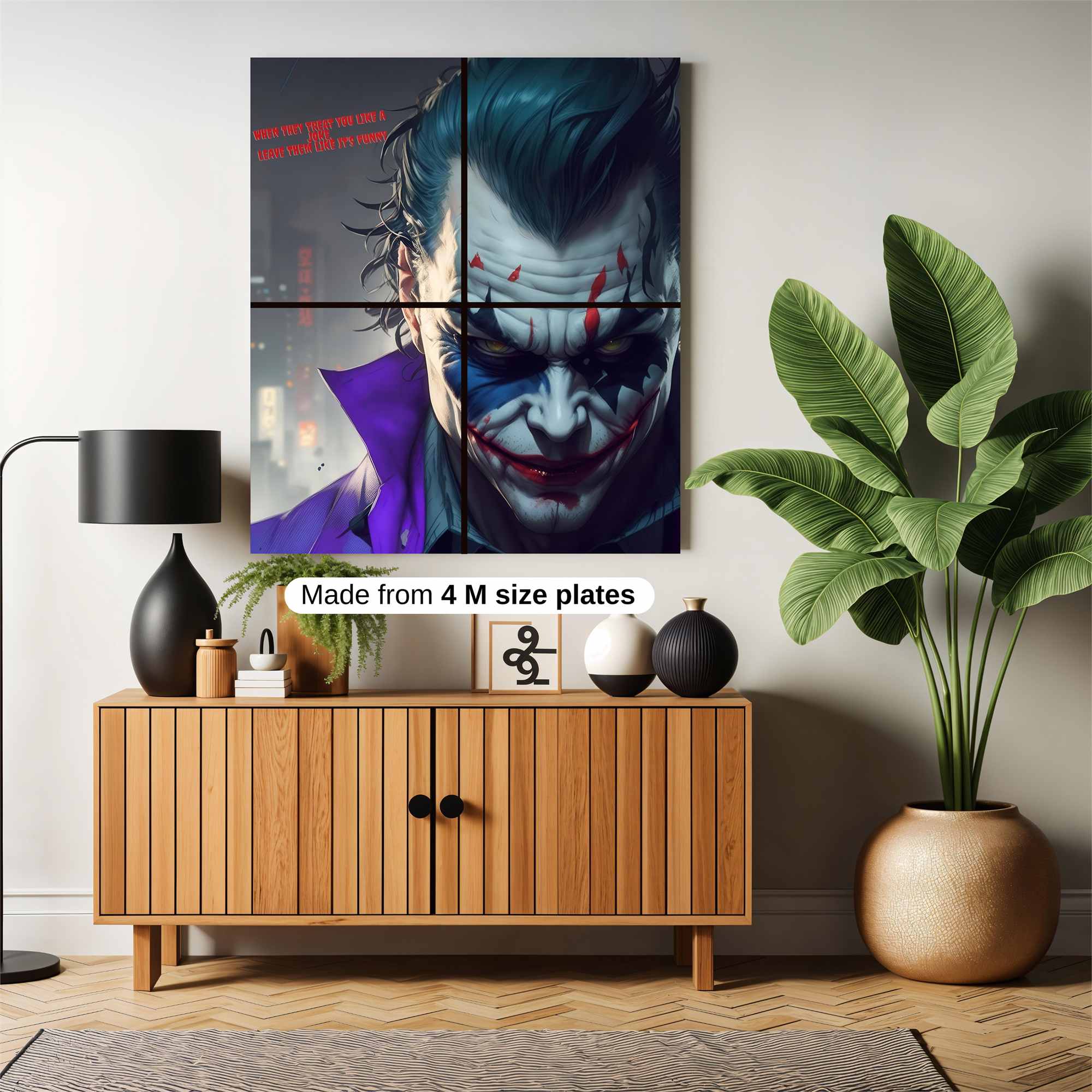 Joker Sinister Safe Wall Magnetic / M