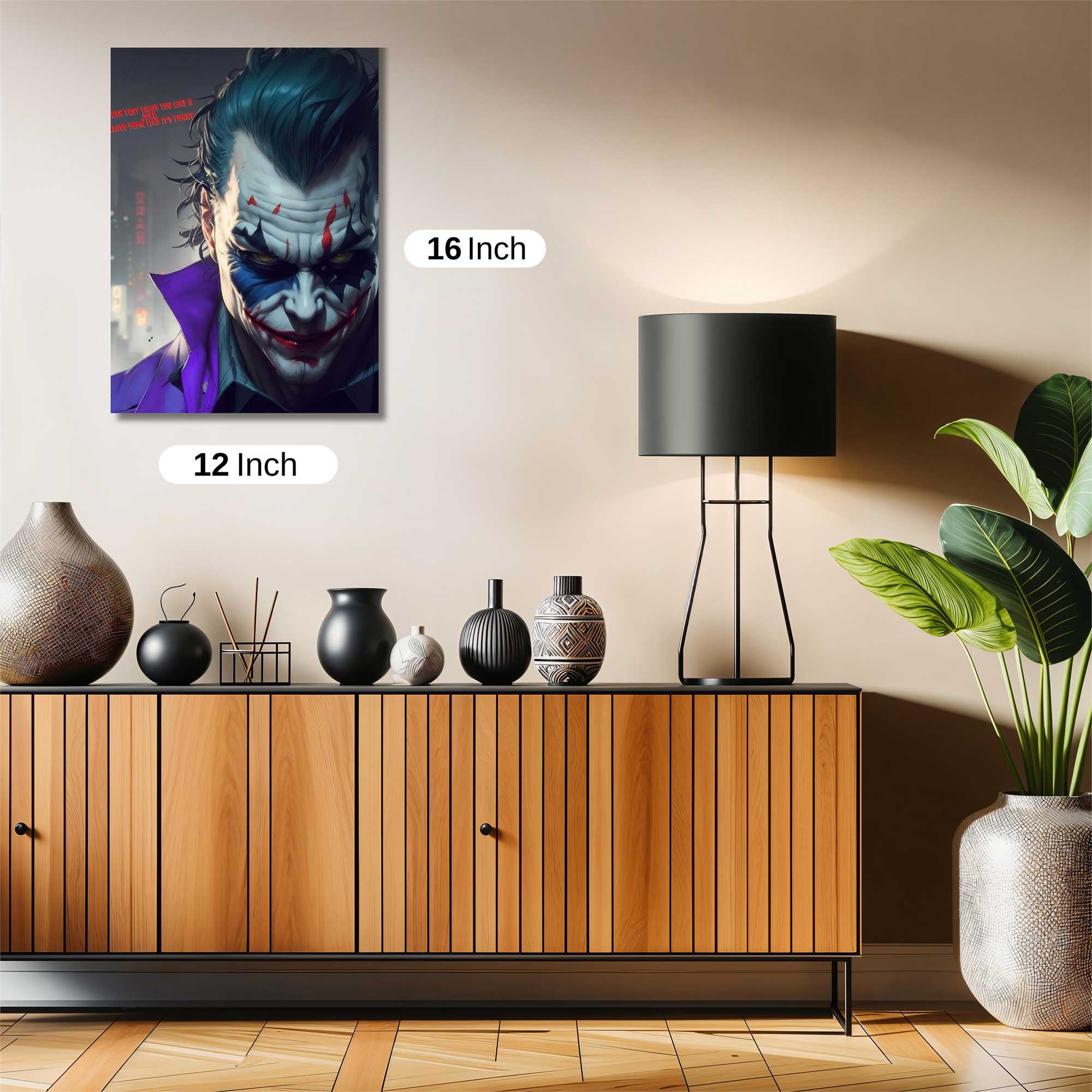 Joker Sinister Safe Wall Magnetic / M