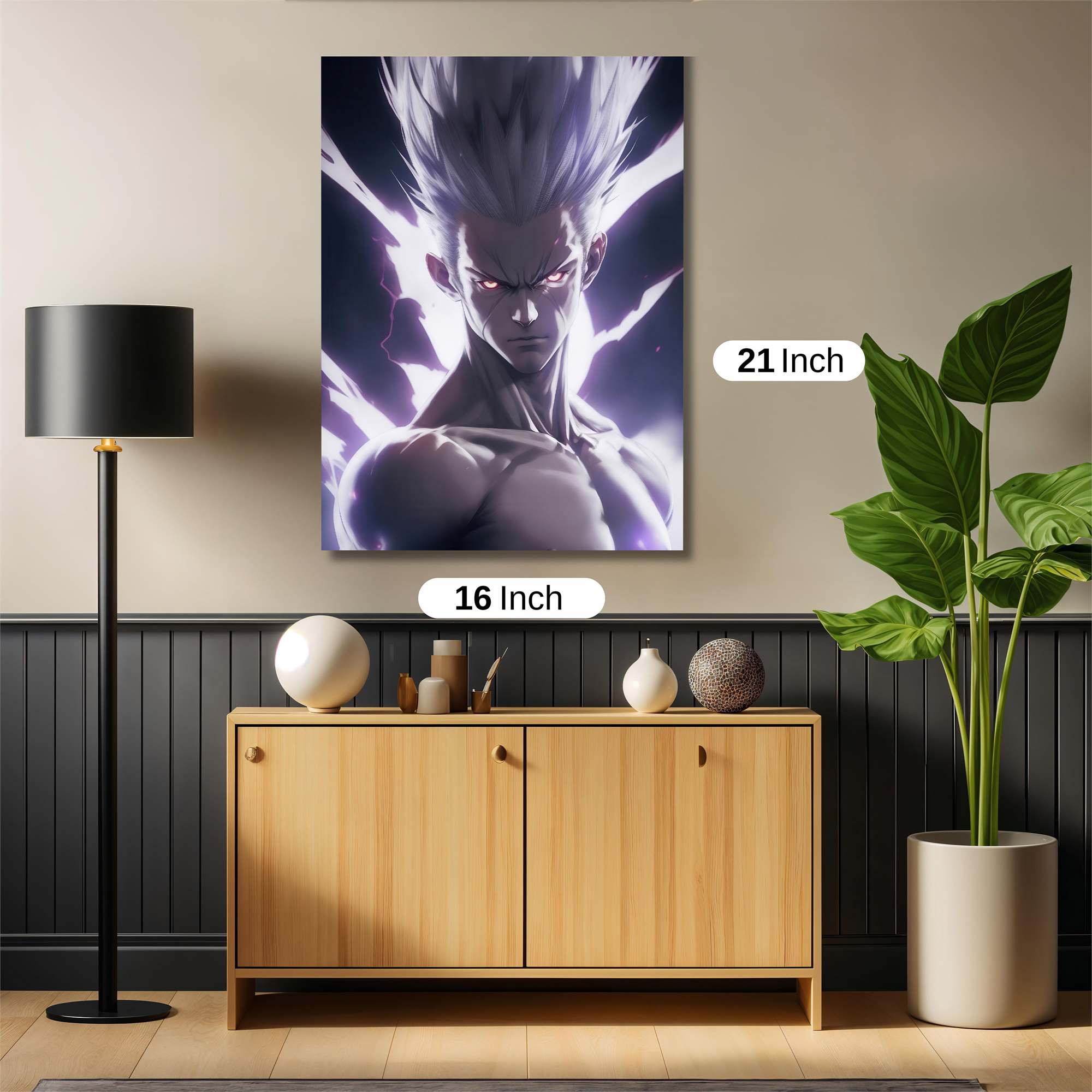 Silver Fury Safe Wall Magnetic / M