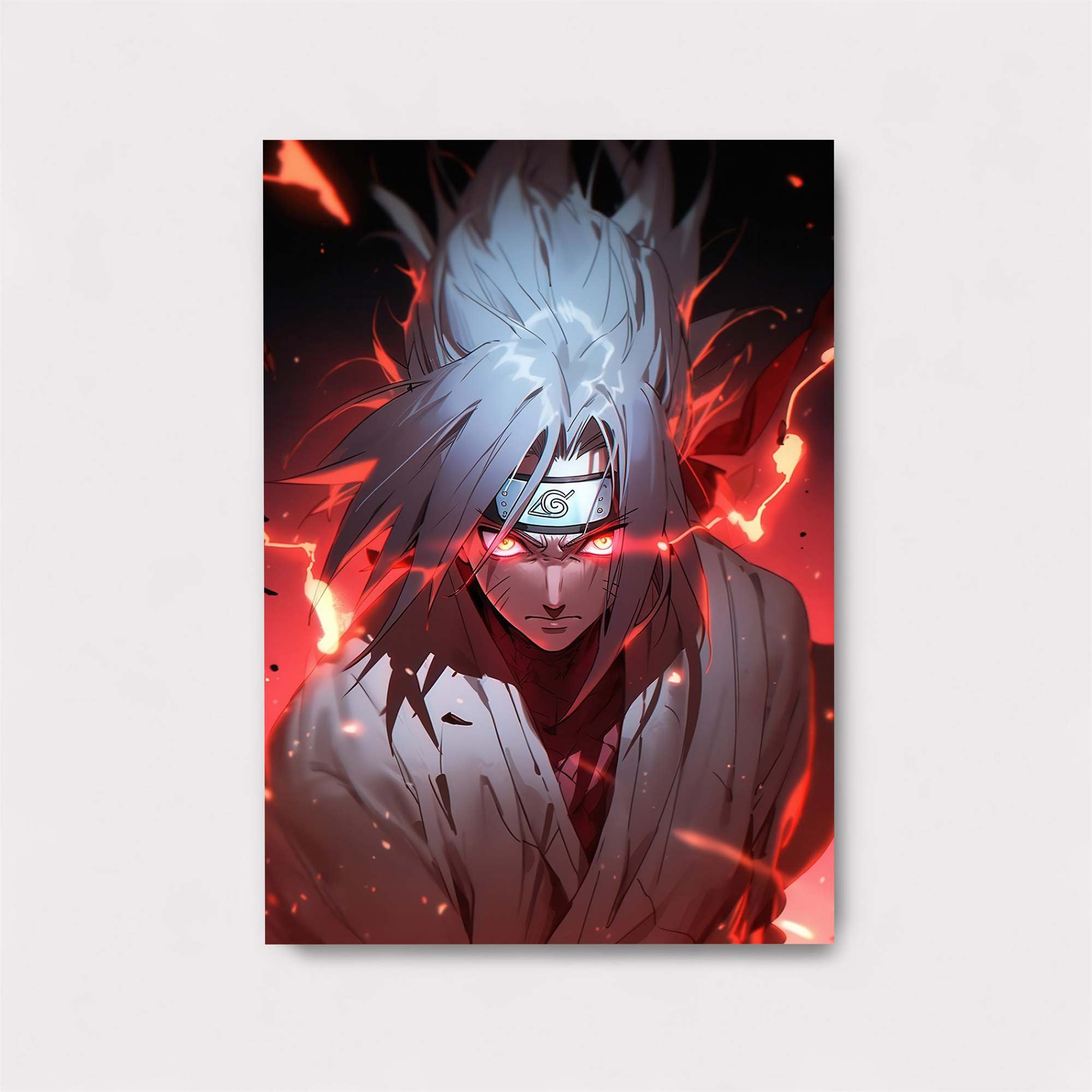 Kakashi Fiery Safe Wall Magnetic / M