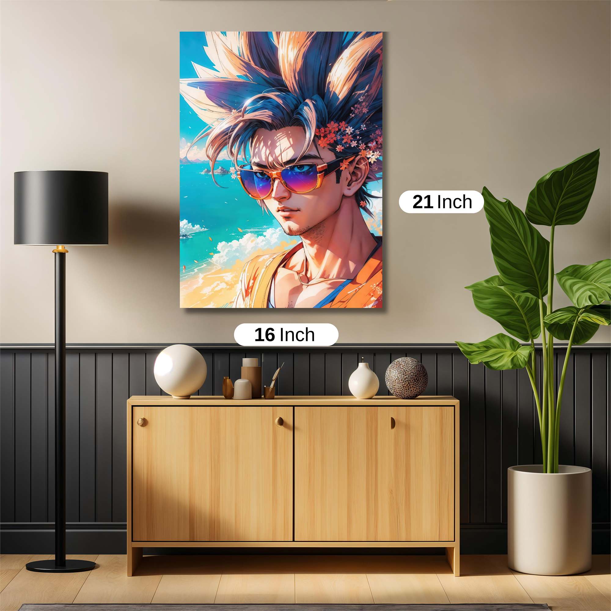 Saiyan Serenity Safe Wall Magnetic / M