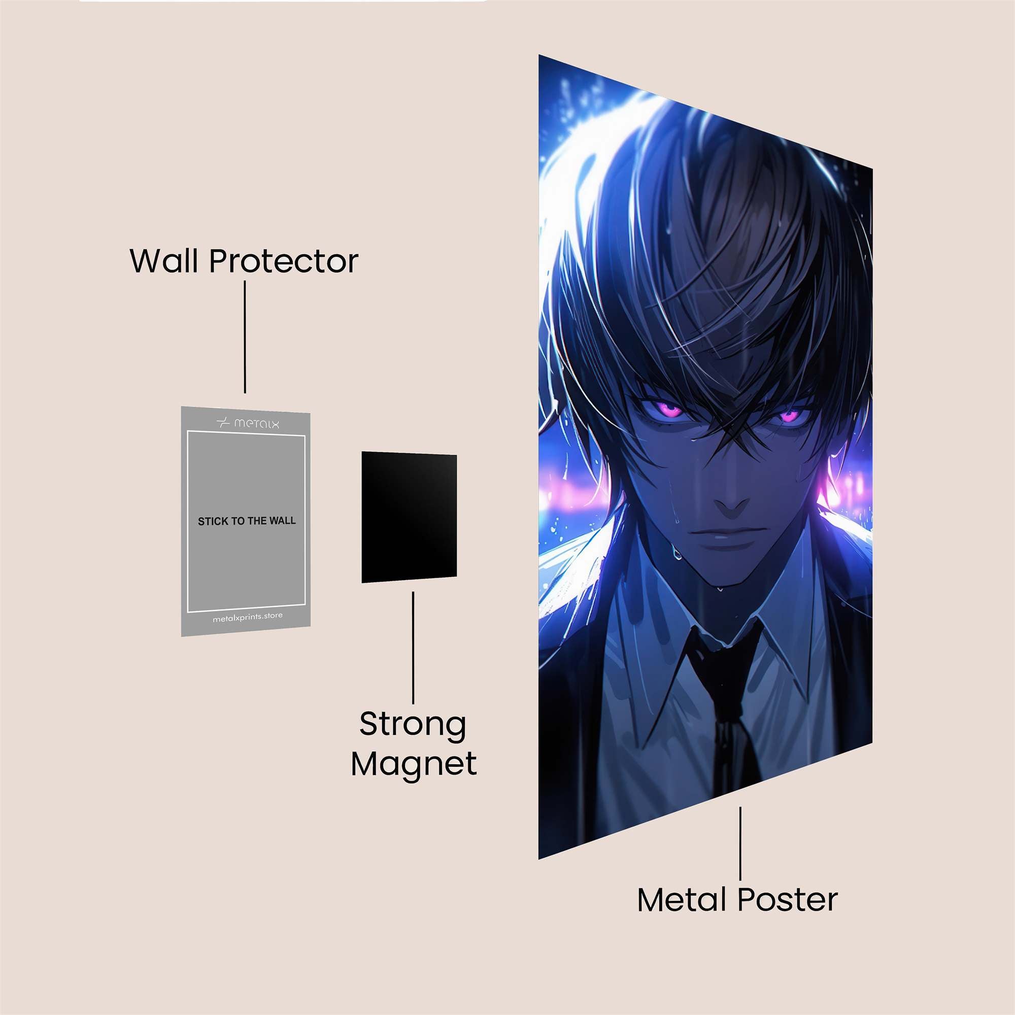 Glowering Vigil Safe Wall Magnetic / M