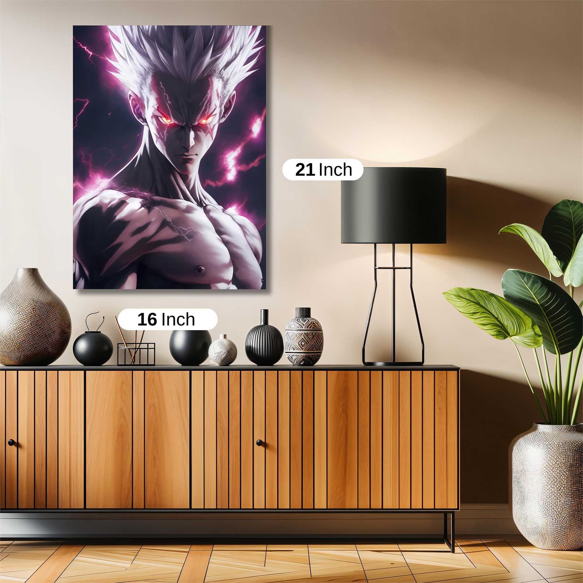 Goku Enraged Safe Wall Magnetic / M