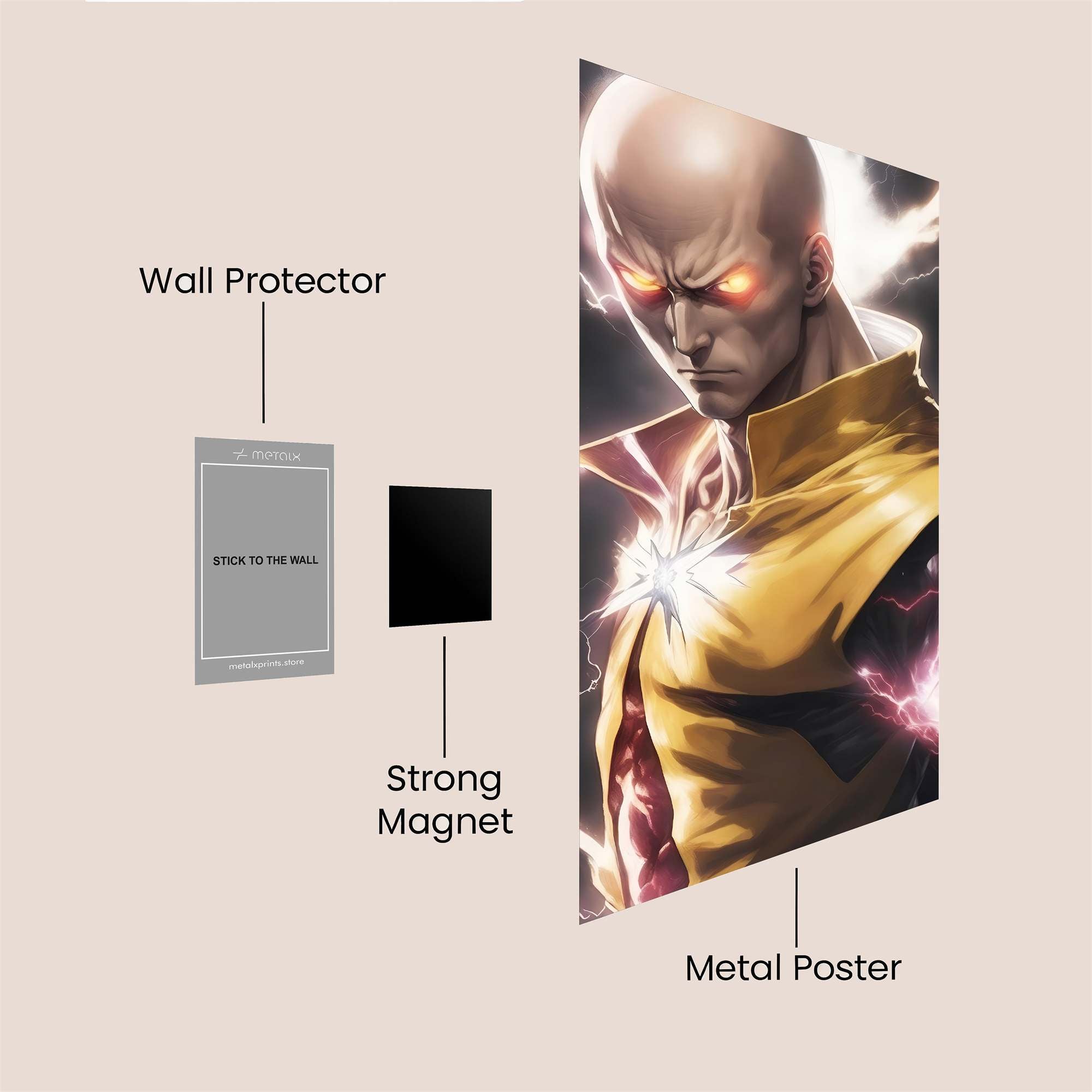 Doctor Doom Safe Wall Magnetic / M