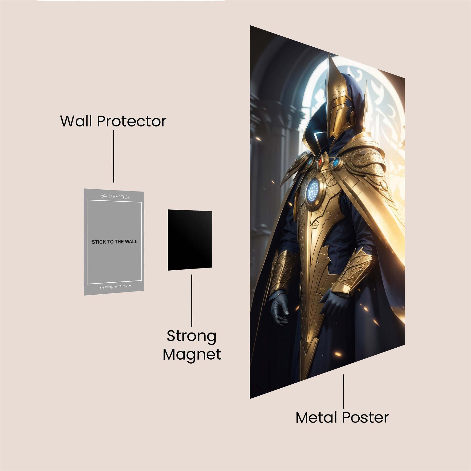 Nova Resplendent Safe Wall Magnetic / M