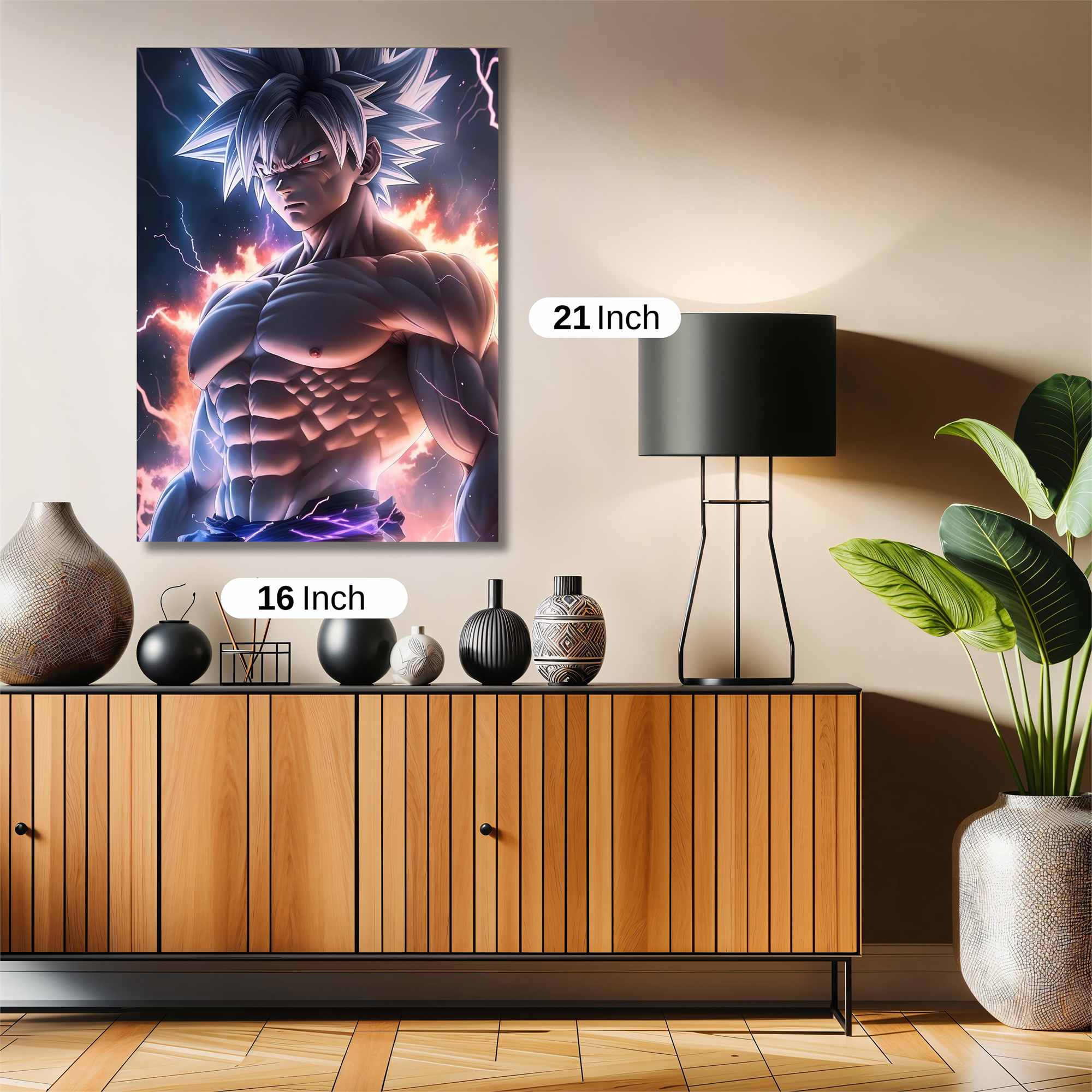 Goku Thunderous Safe Wall Magnetic / M