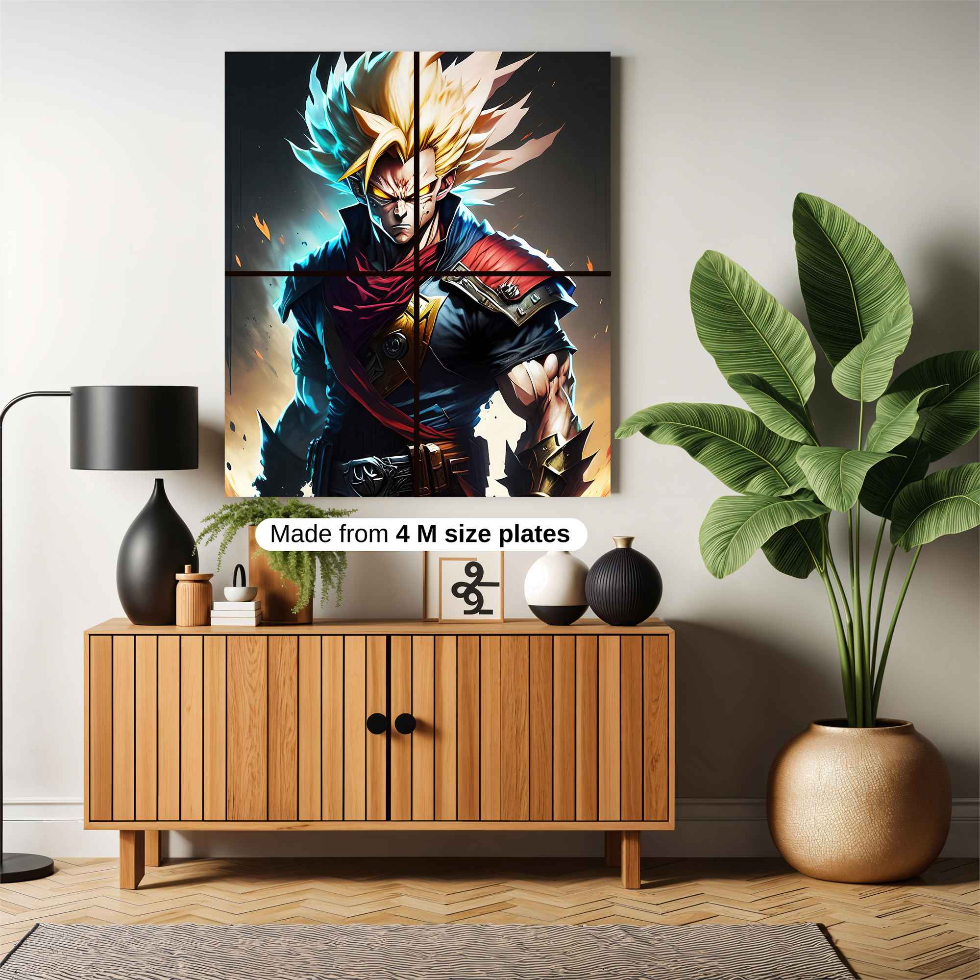 Goku Fierce Safe Wall Magnetic / M