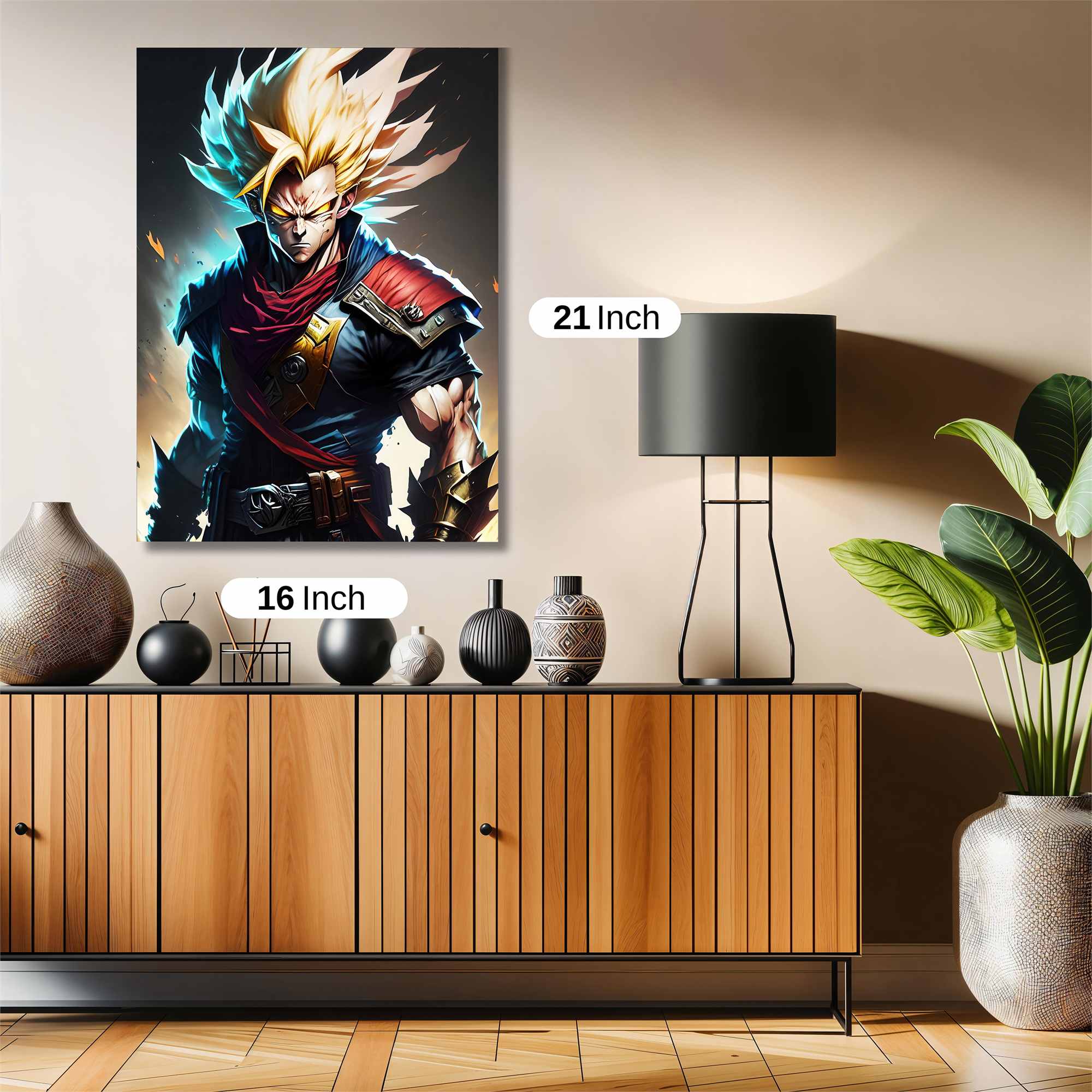 Goku Fierce Safe Wall Magnetic / M