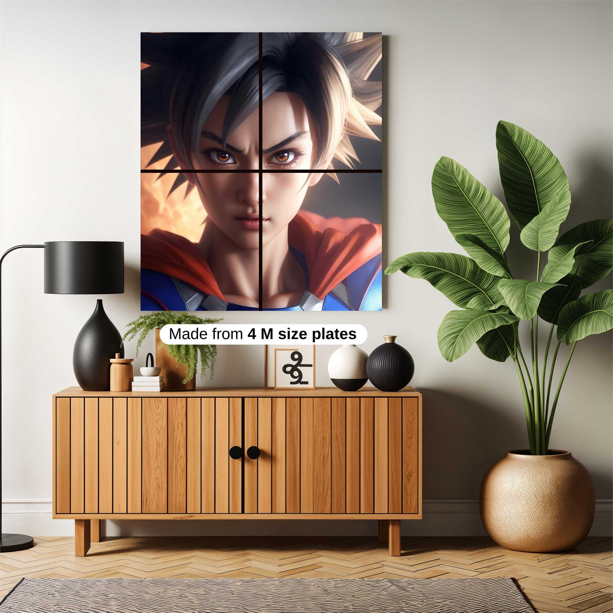 Goku Fierce Safe Wall Magnetic / M
