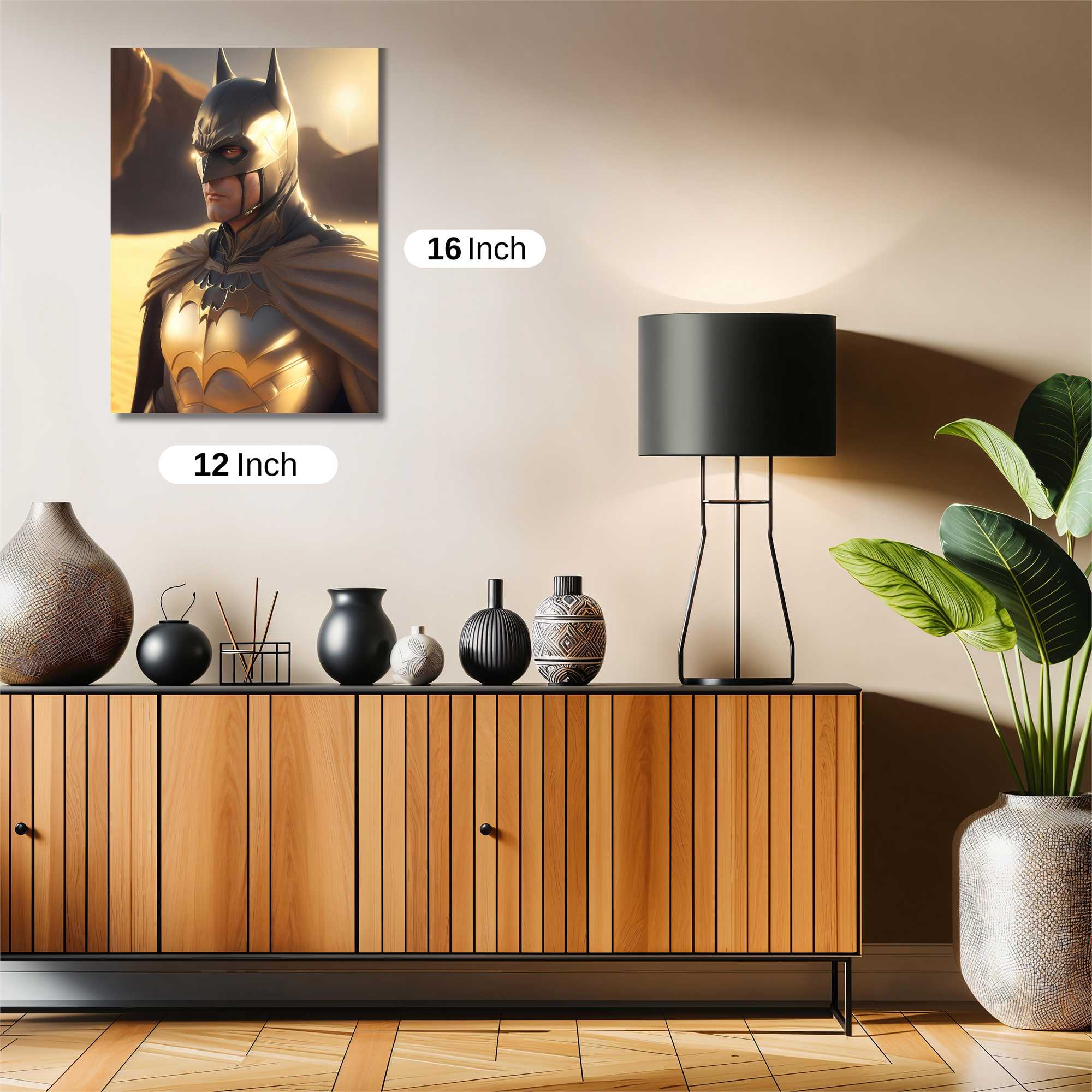 Batman Radiant Safe Wall Magnetic / M