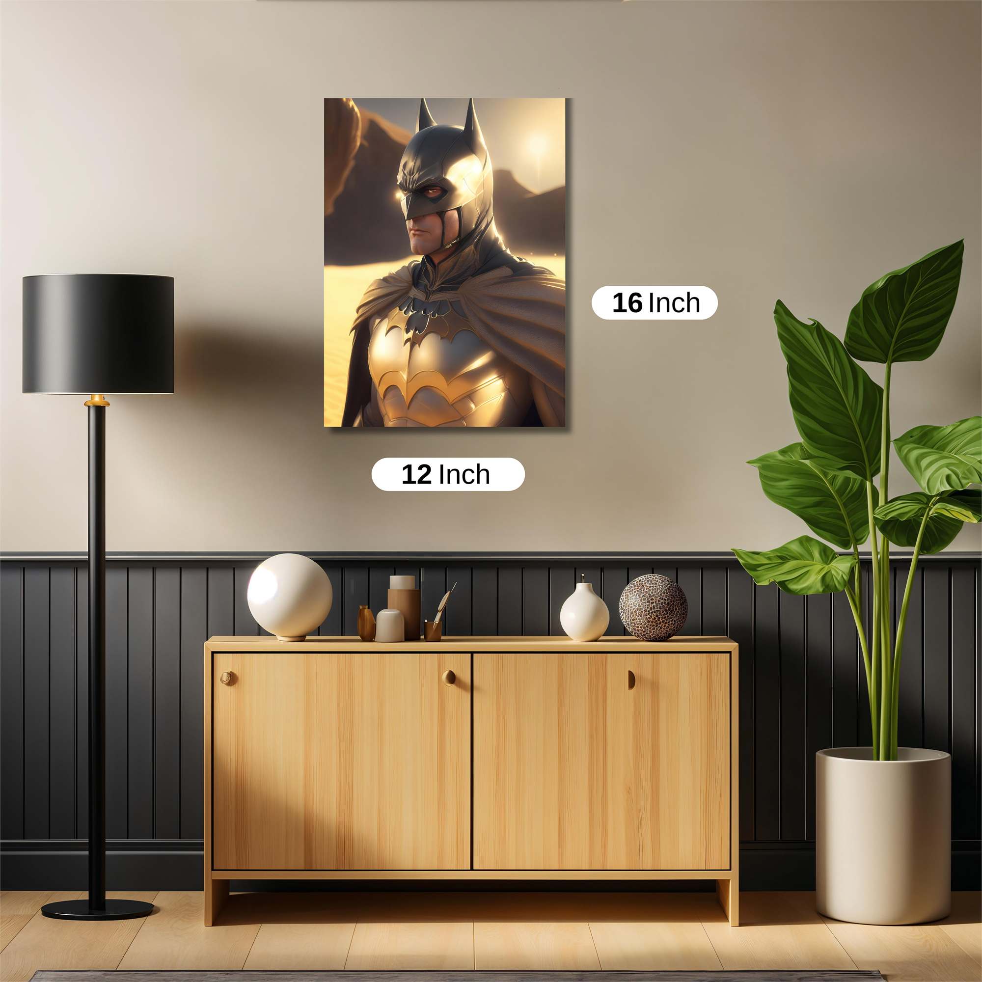 Batman Radiant Safe Wall Magnetic / M