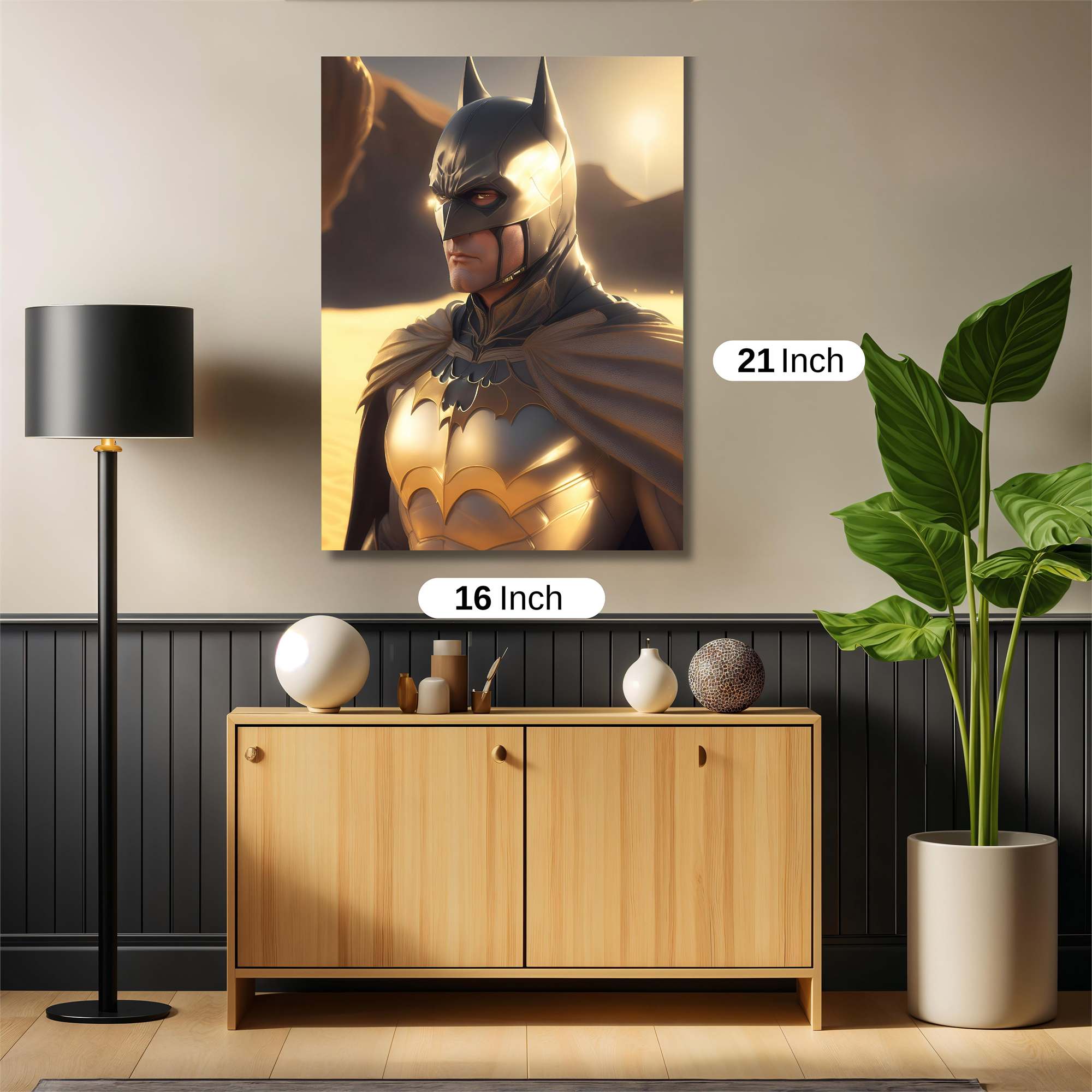 Batman Radiant Safe Wall Magnetic / M