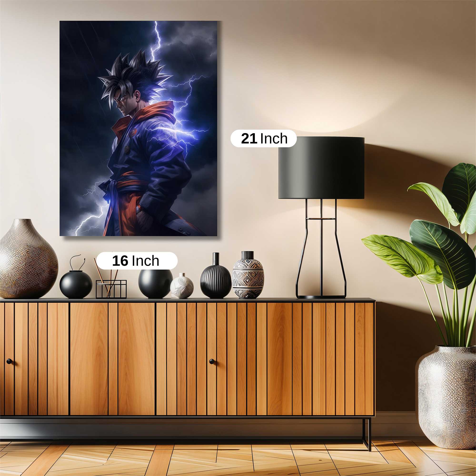Goku Thunderous Safe Wall Magnetic / M