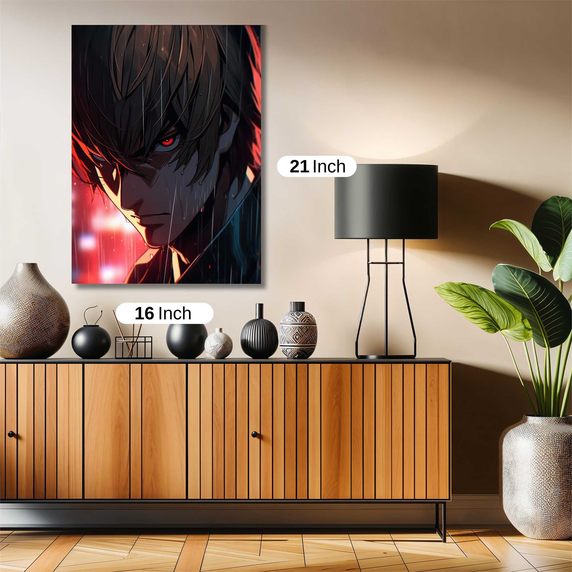 Glowing Rage Safe Wall Magnetic / M