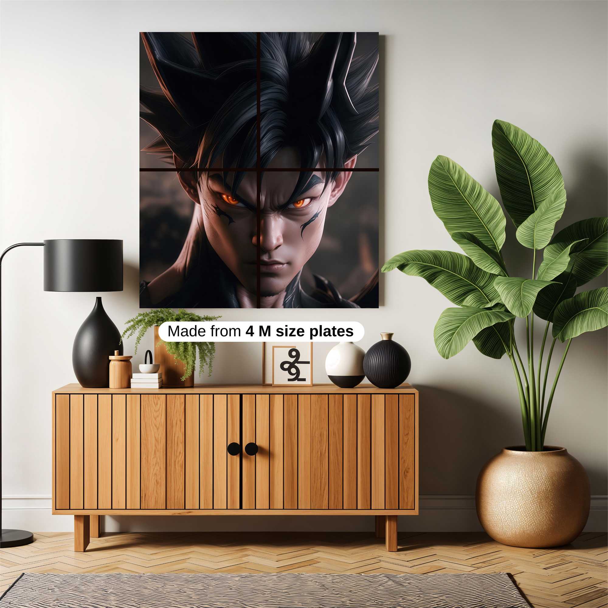 Goku Menacing Safe Wall Magnetic / M