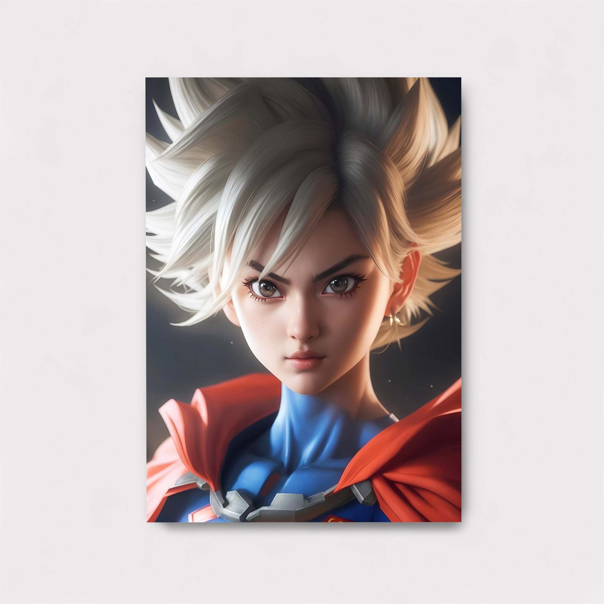 Supergirl Fierce Safe Wall Magnetic / M