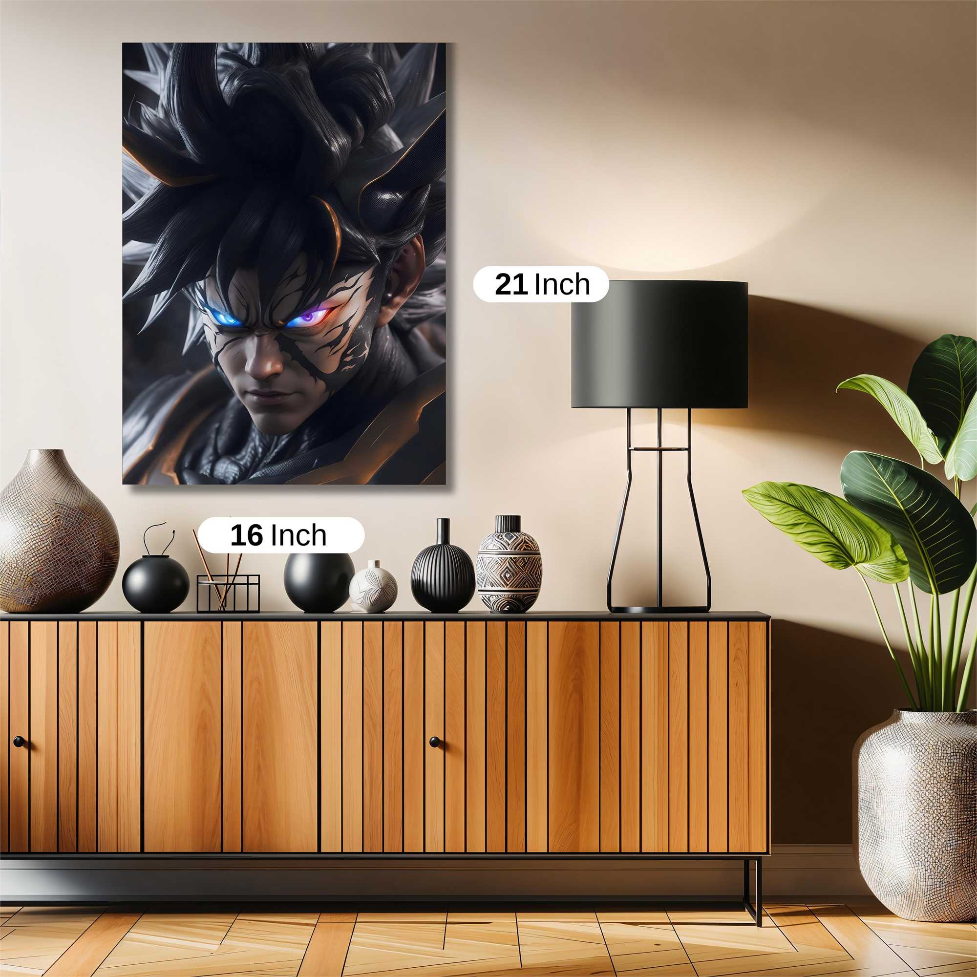 Goku Menacing Safe Wall Magnetic / M