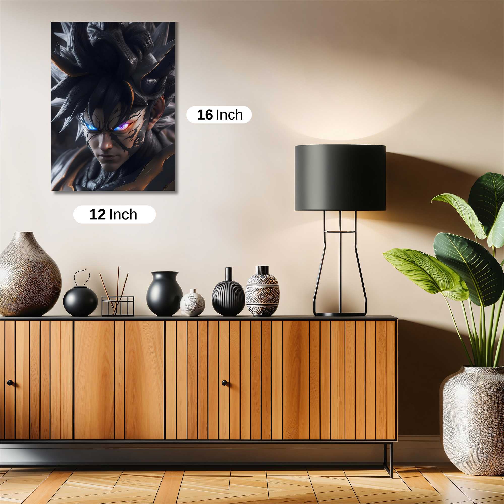 Goku Menacing Safe Wall Magnetic / M