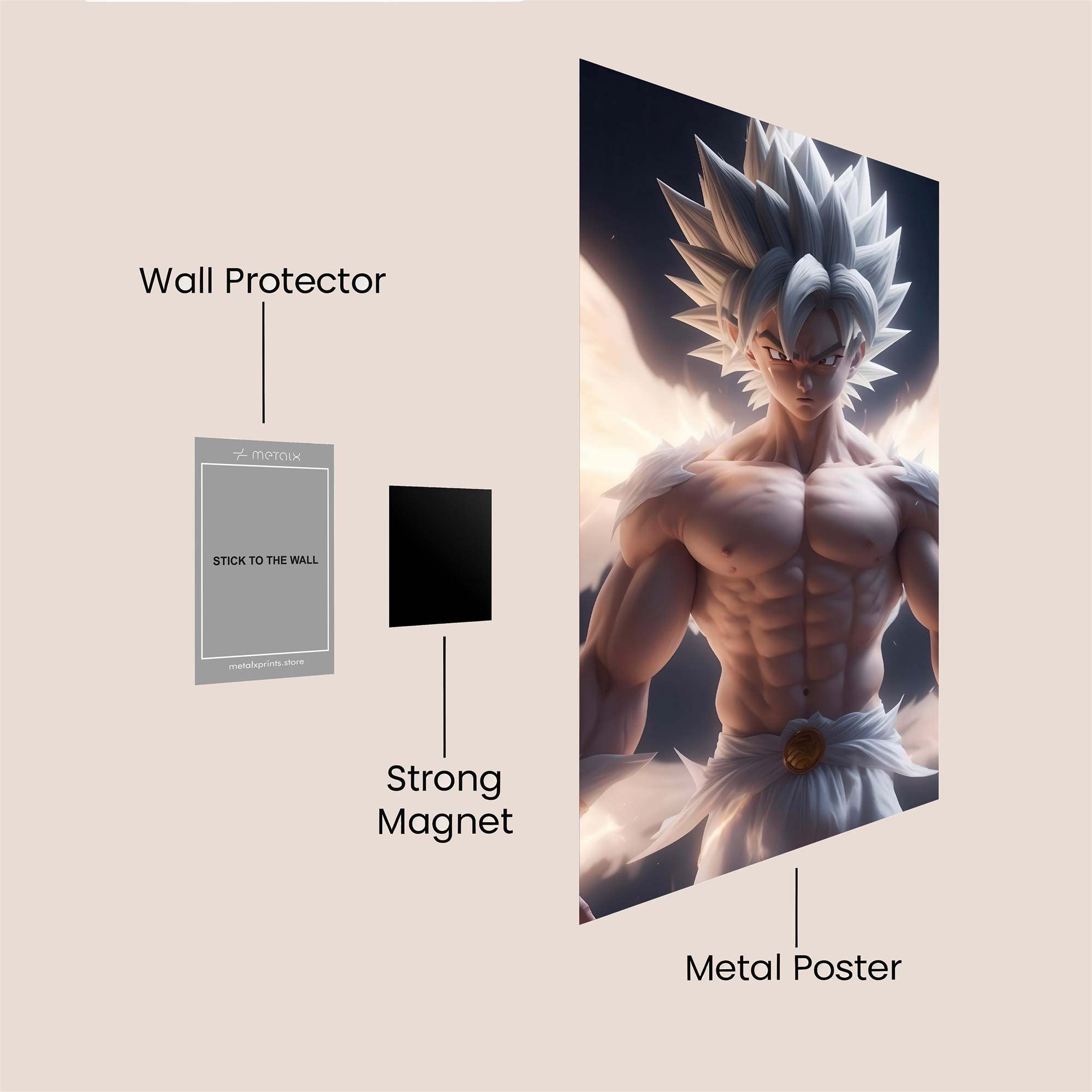 Goku Divine Safe Wall Magnetic / M