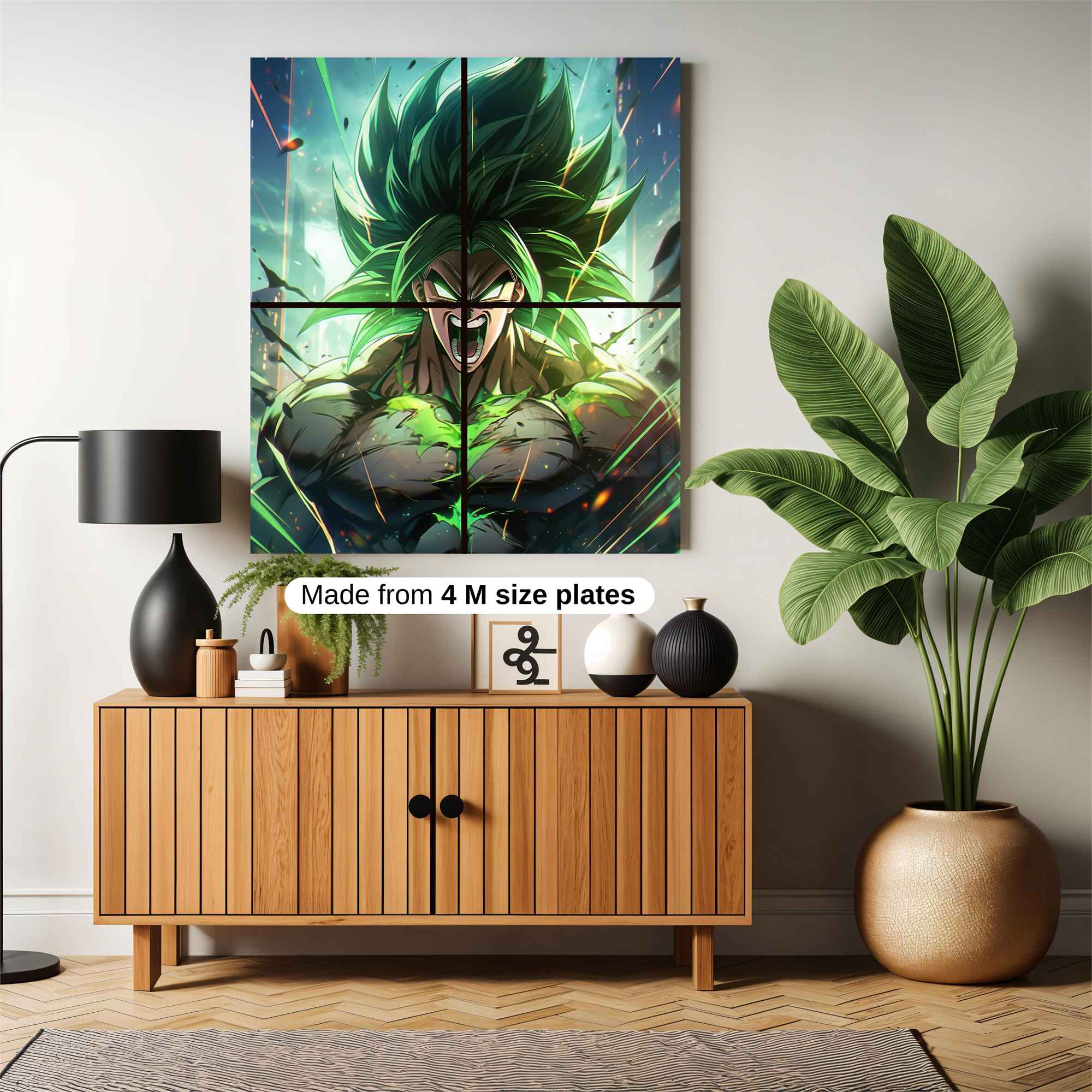 Broly Ferocious Safe Wall Magnetic / M