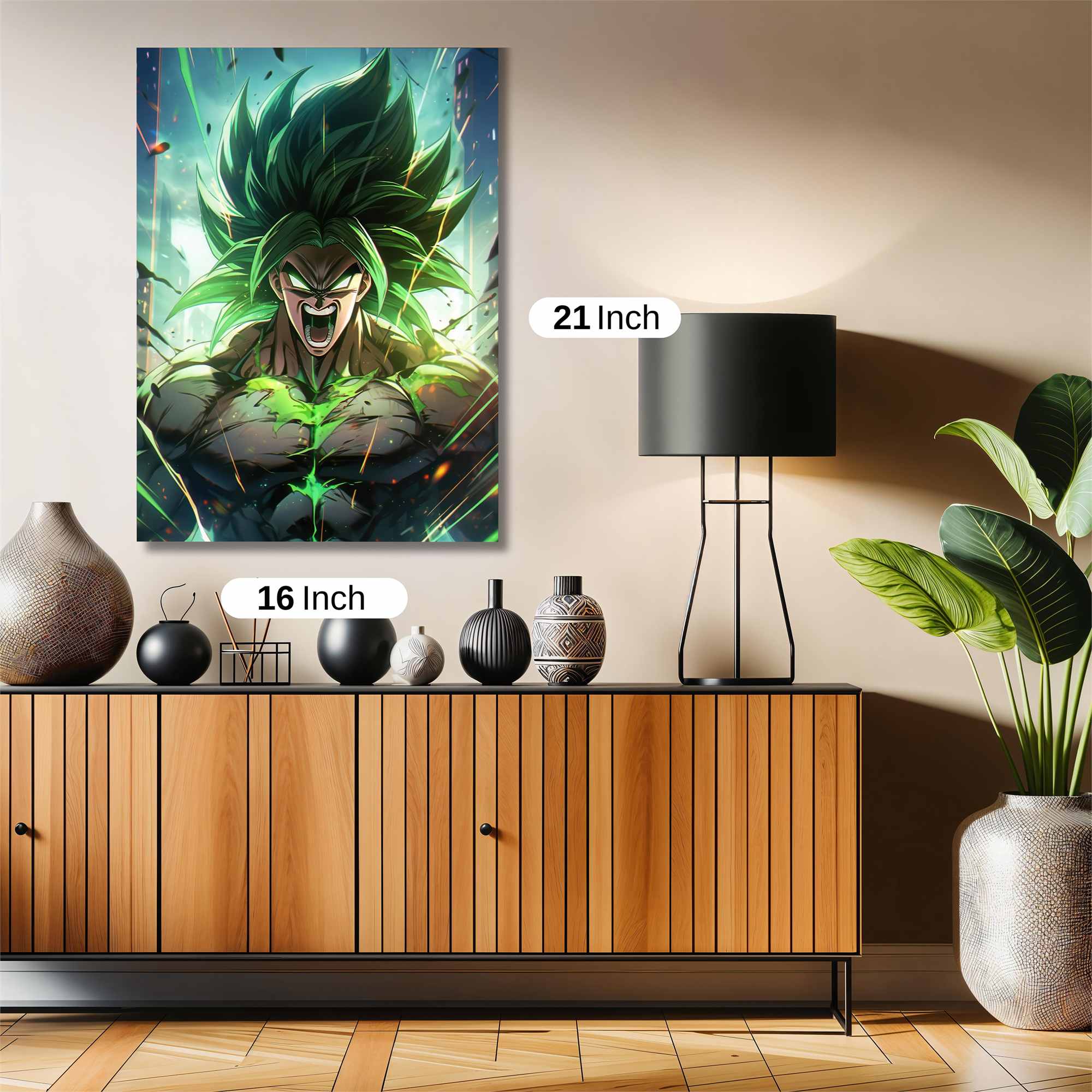 Broly Ferocious Safe Wall Magnetic / M