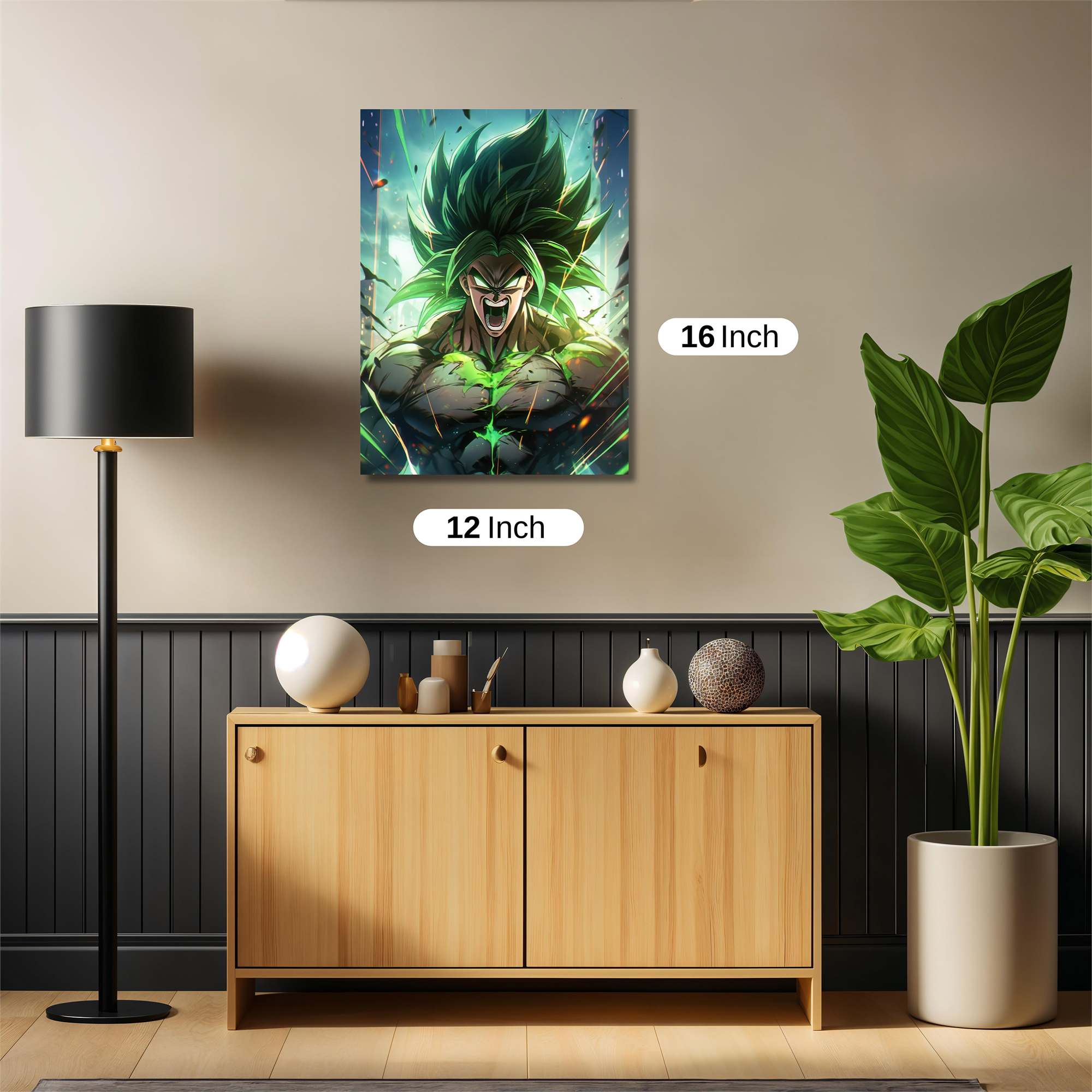Broly Ferocious Safe Wall Magnetic / M