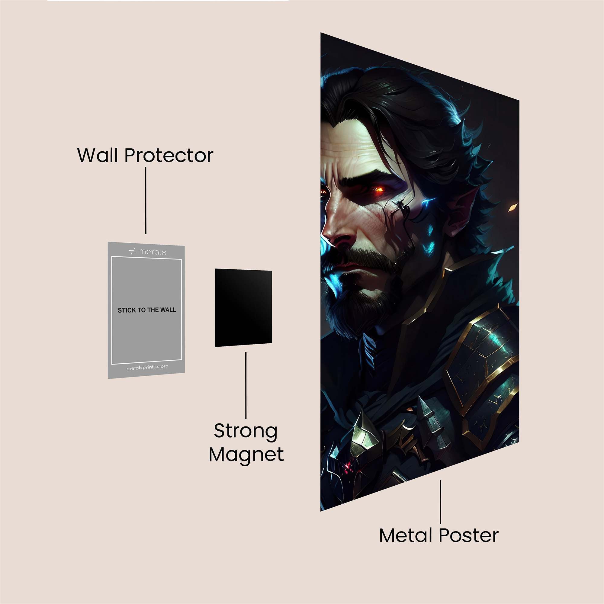 Elf Enigma Safe Wall Magnetic / M