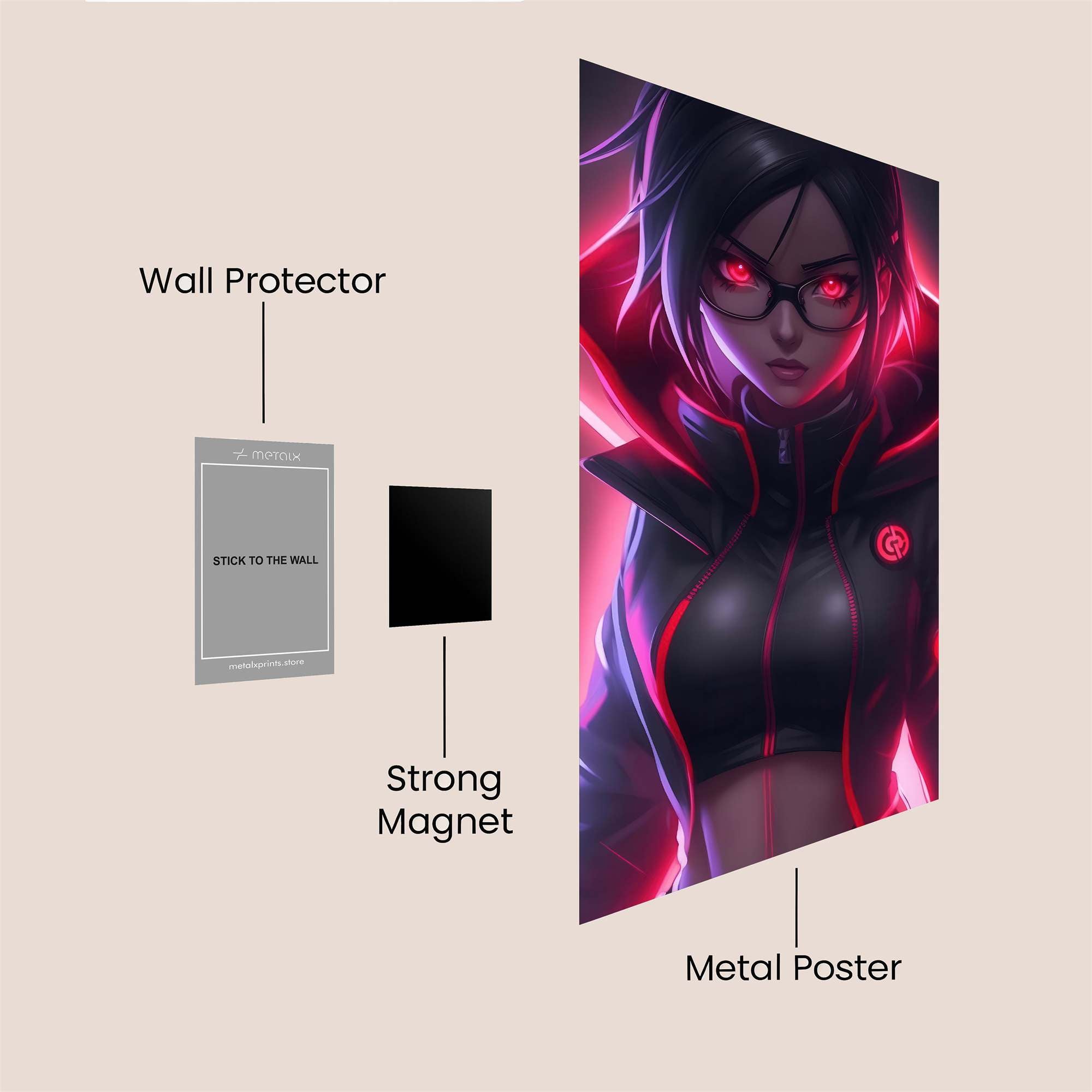 Sombra Enigmatic Safe Wall Magnetic / M