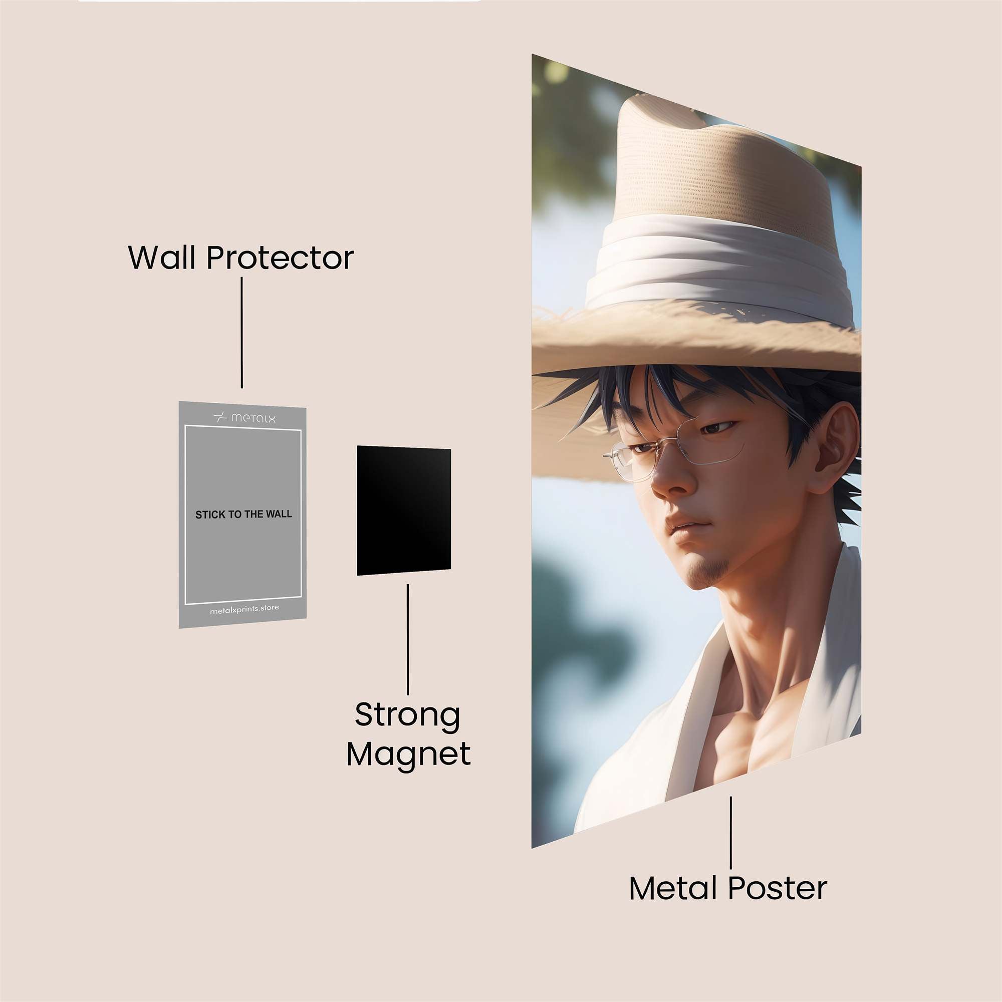 Farmer Serene Safe Wall Magnetic / M