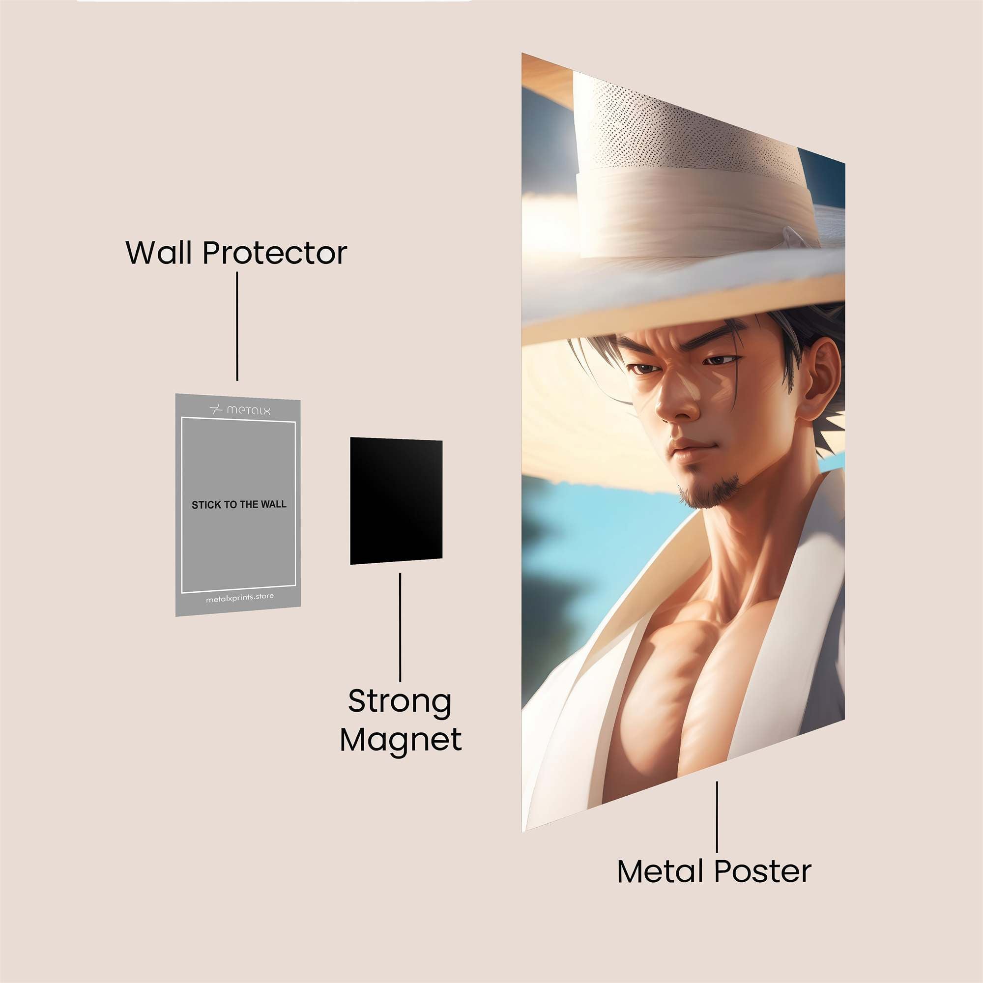 Yuta Zenin's Serenity Safe Wall Magnetic / M