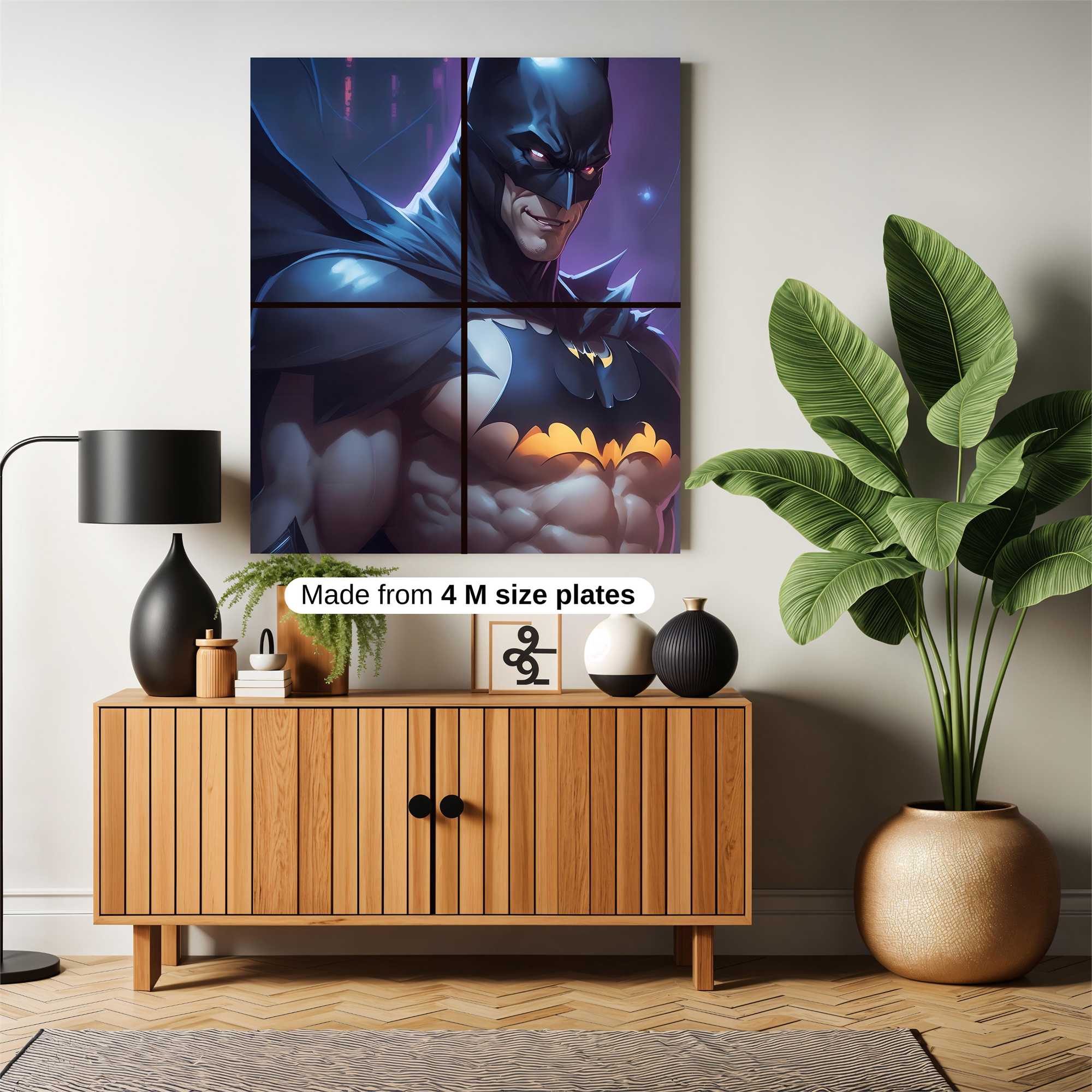 Batman Brooding Safe Wall Magnetic / M