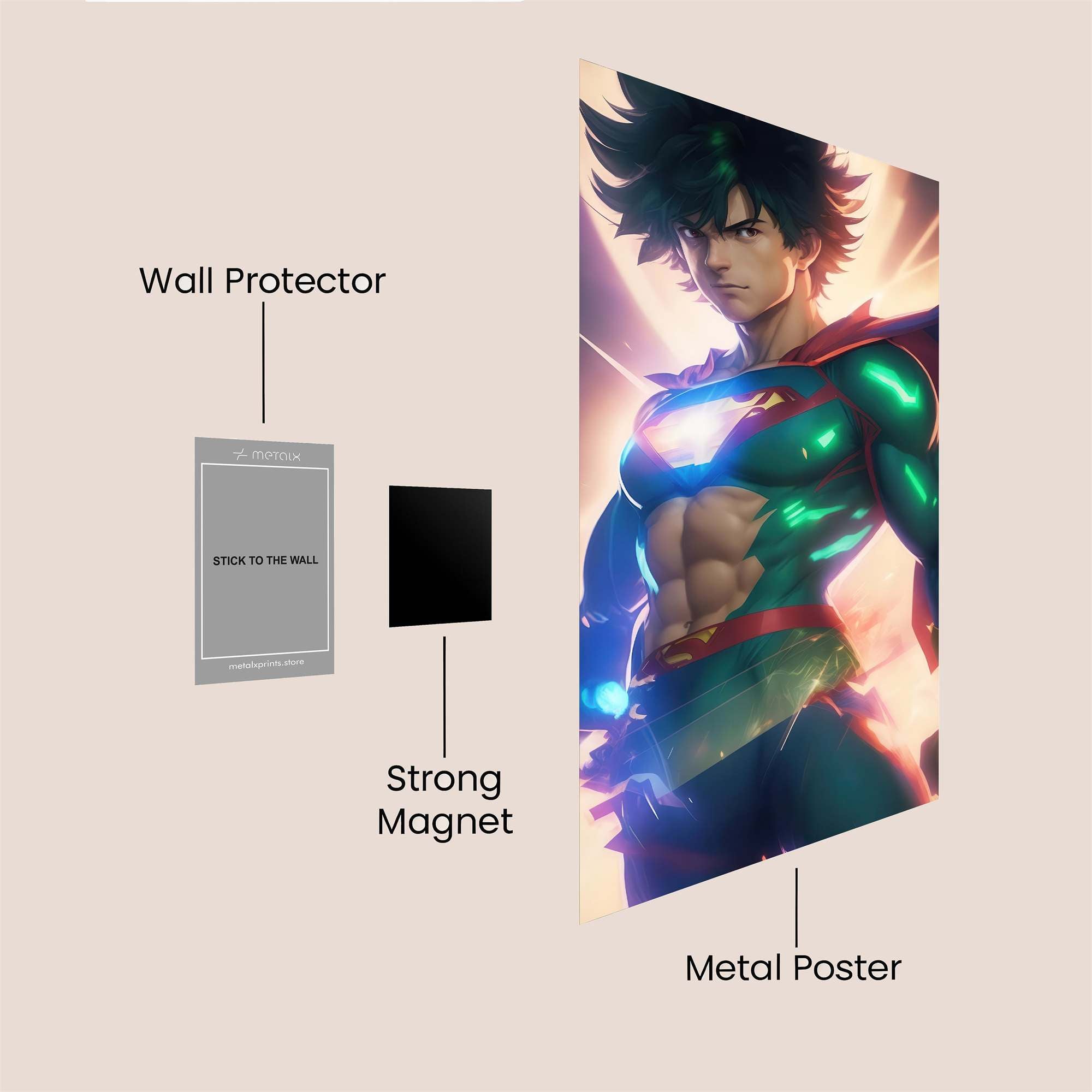 Goku Radiant Safe Wall Magnetic / M