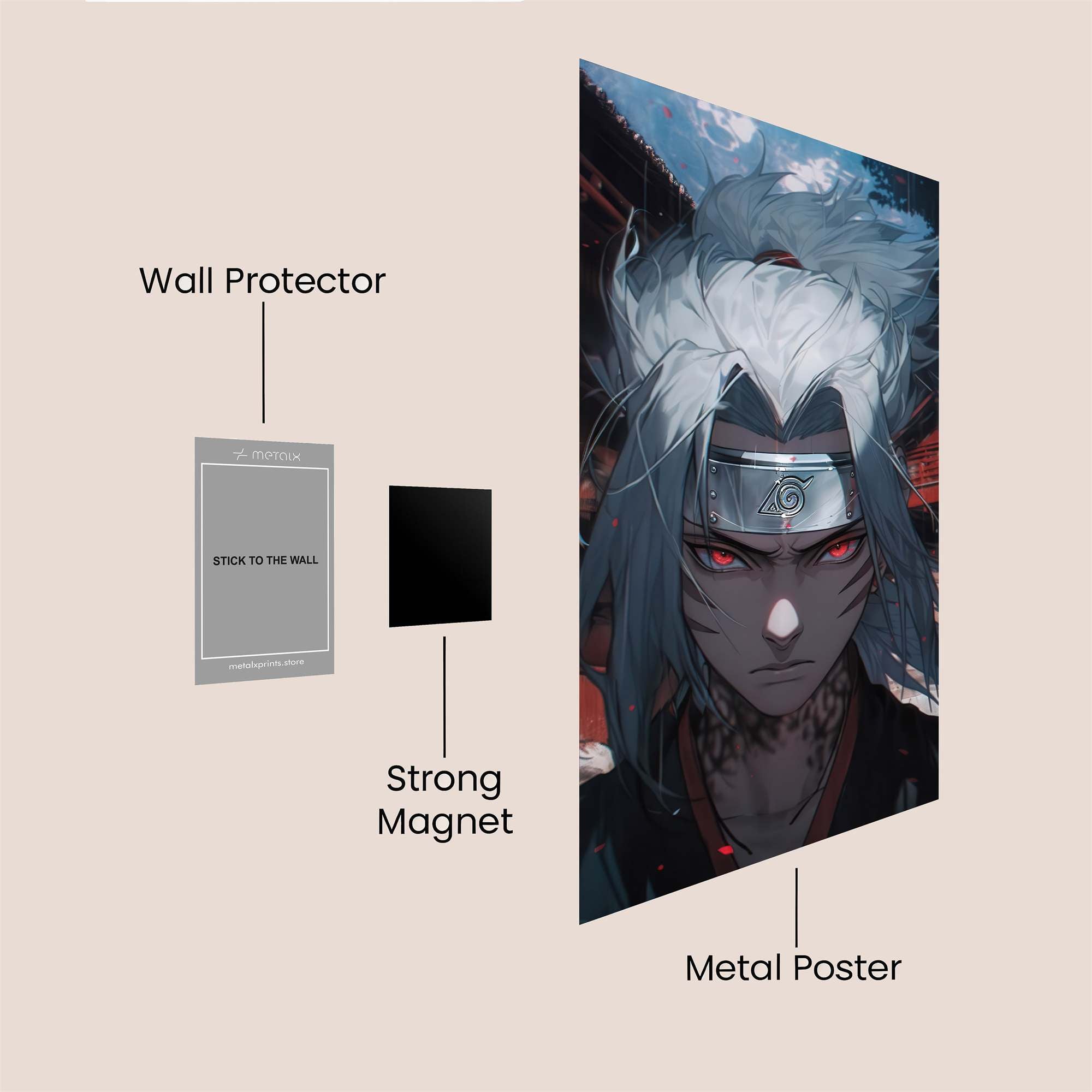 Kakashi Enigmatic Safe Wall Magnetic / M
