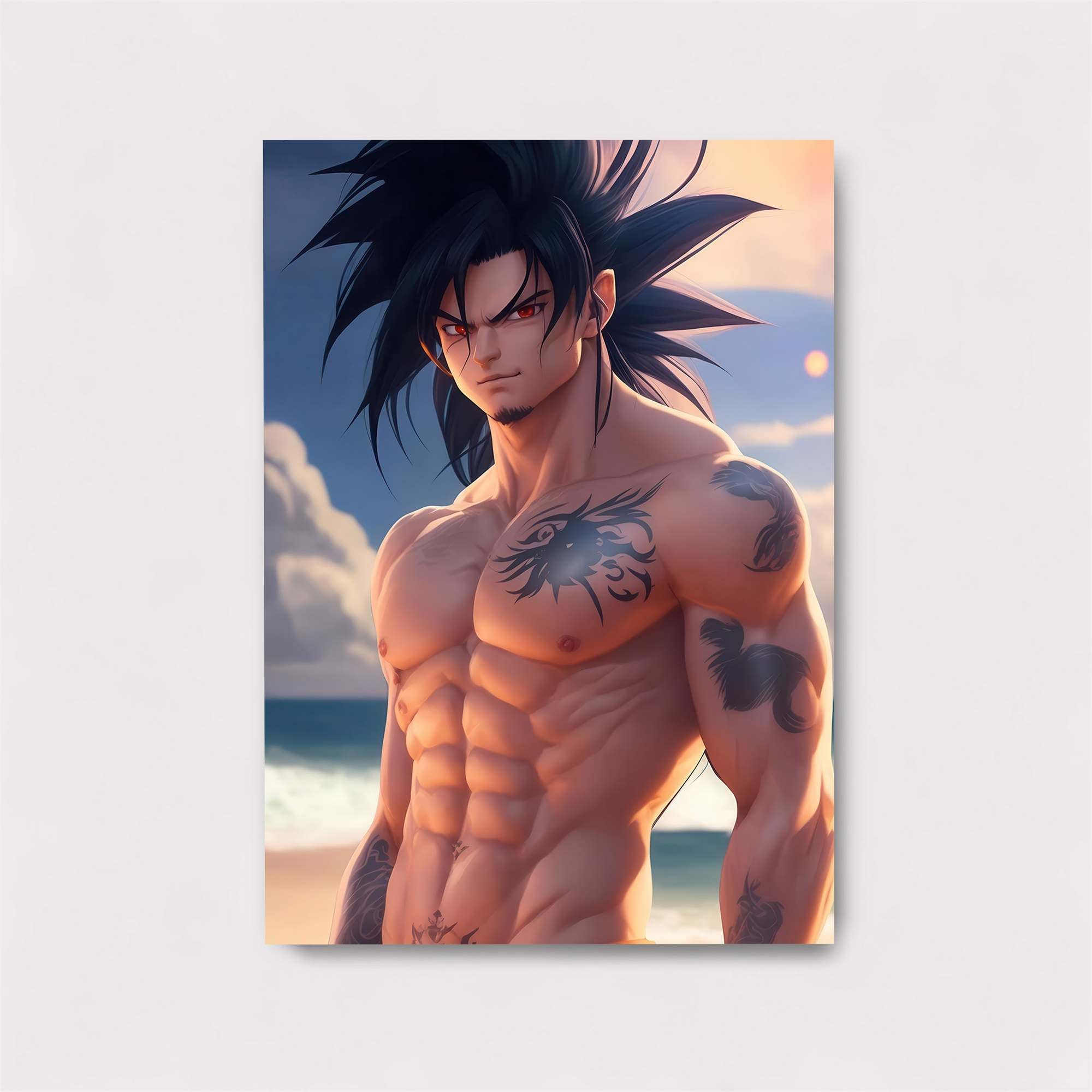 Goku Fierce Safe Wall Magnetic / M