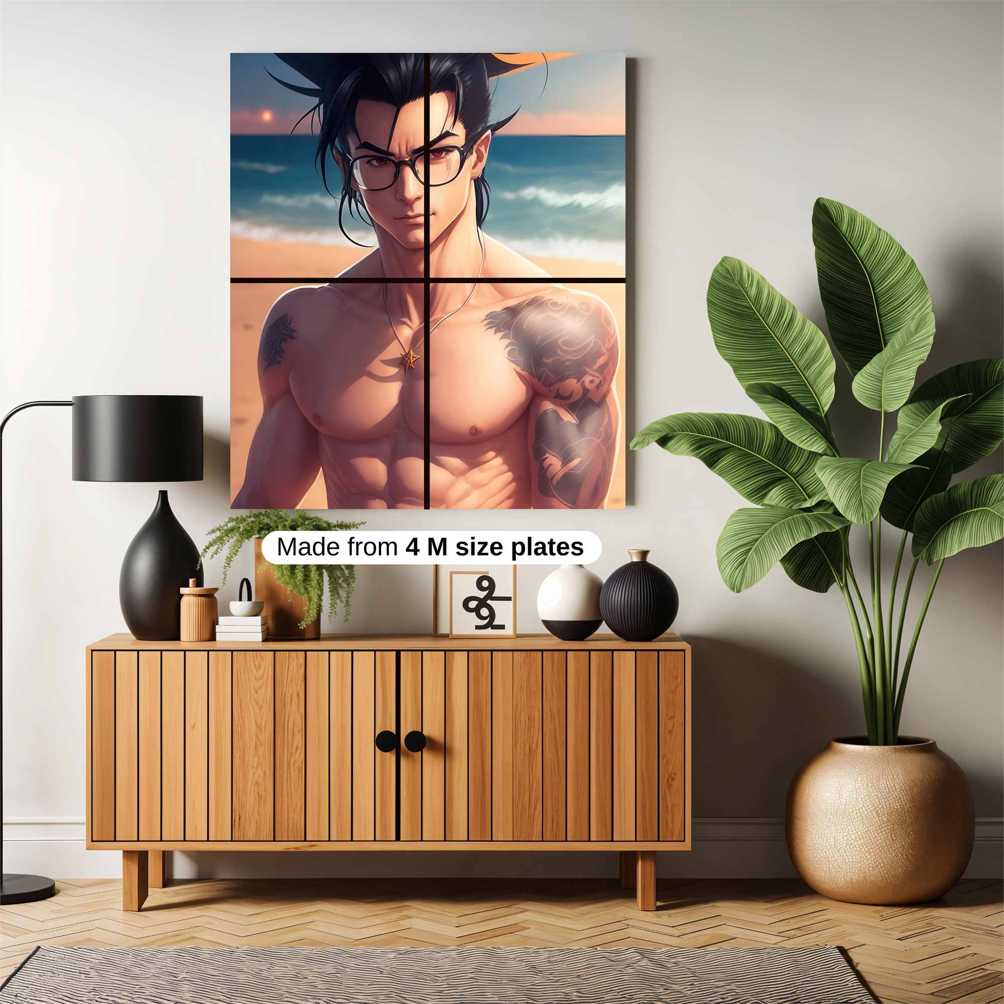 Vegeta Serene Safe Wall Magnetic / M