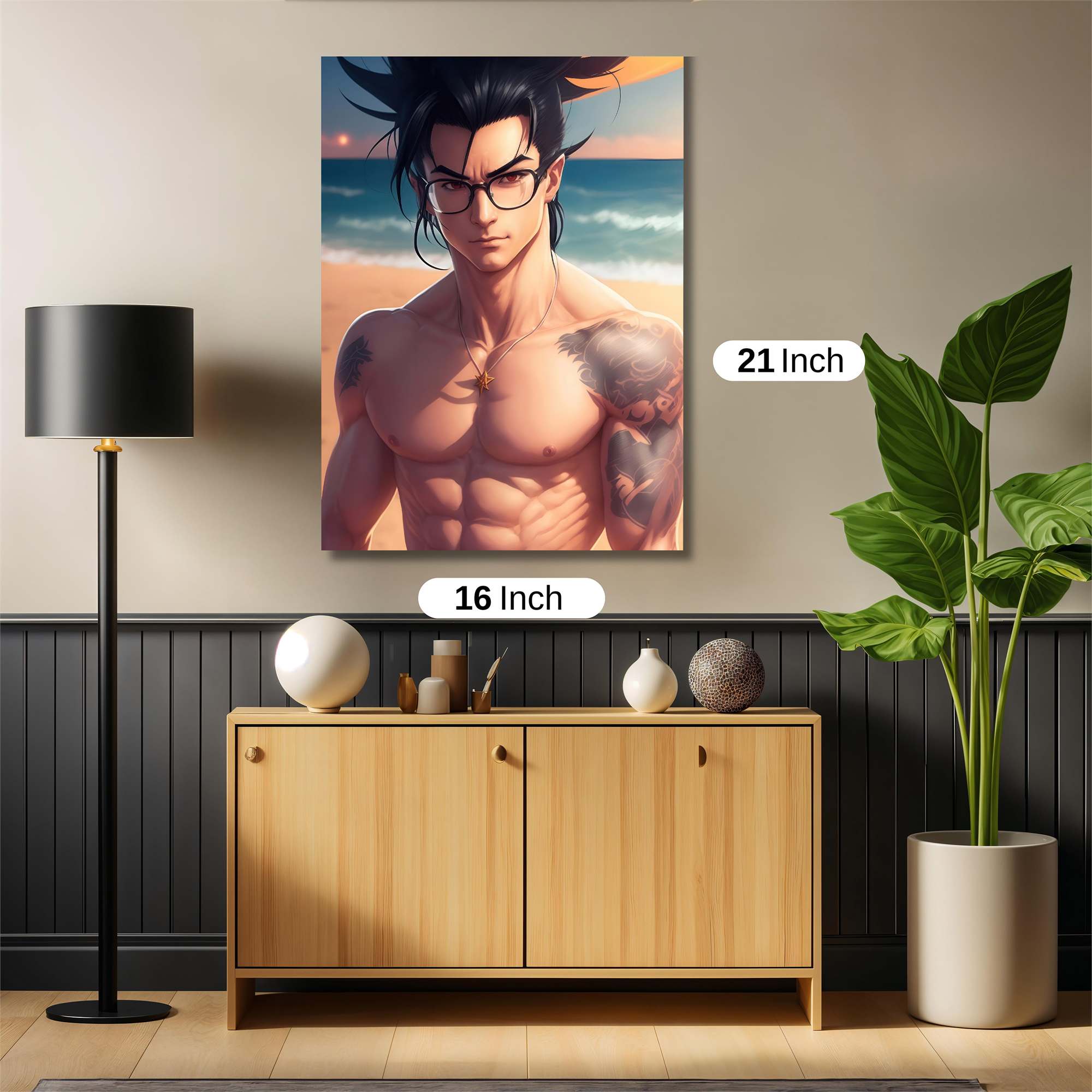 Vegeta Serene Safe Wall Magnetic / M