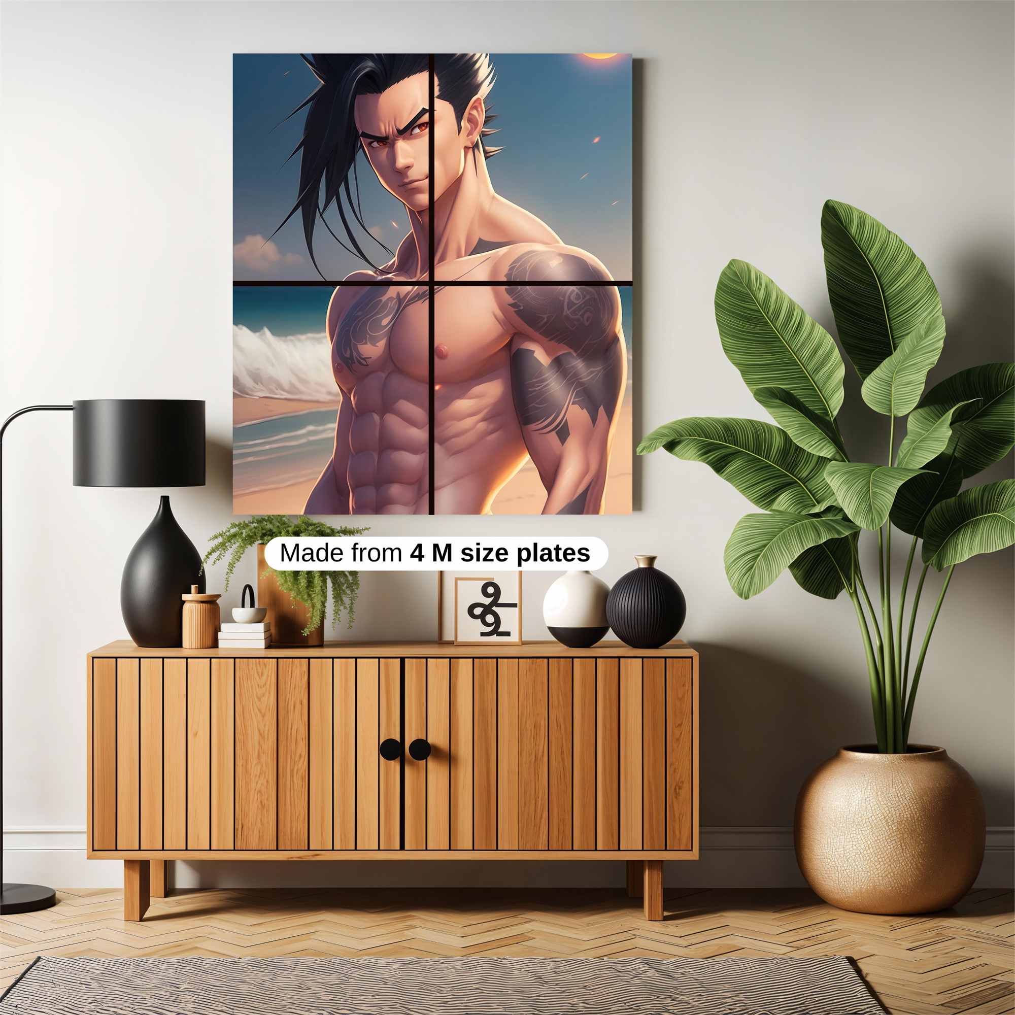 Vegeta Vibrant Safe Wall Magnetic / M