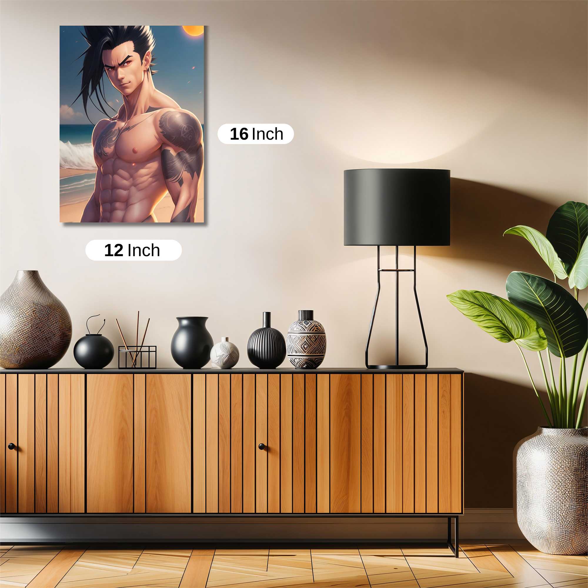 Vegeta Vibrant Safe Wall Magnetic / M