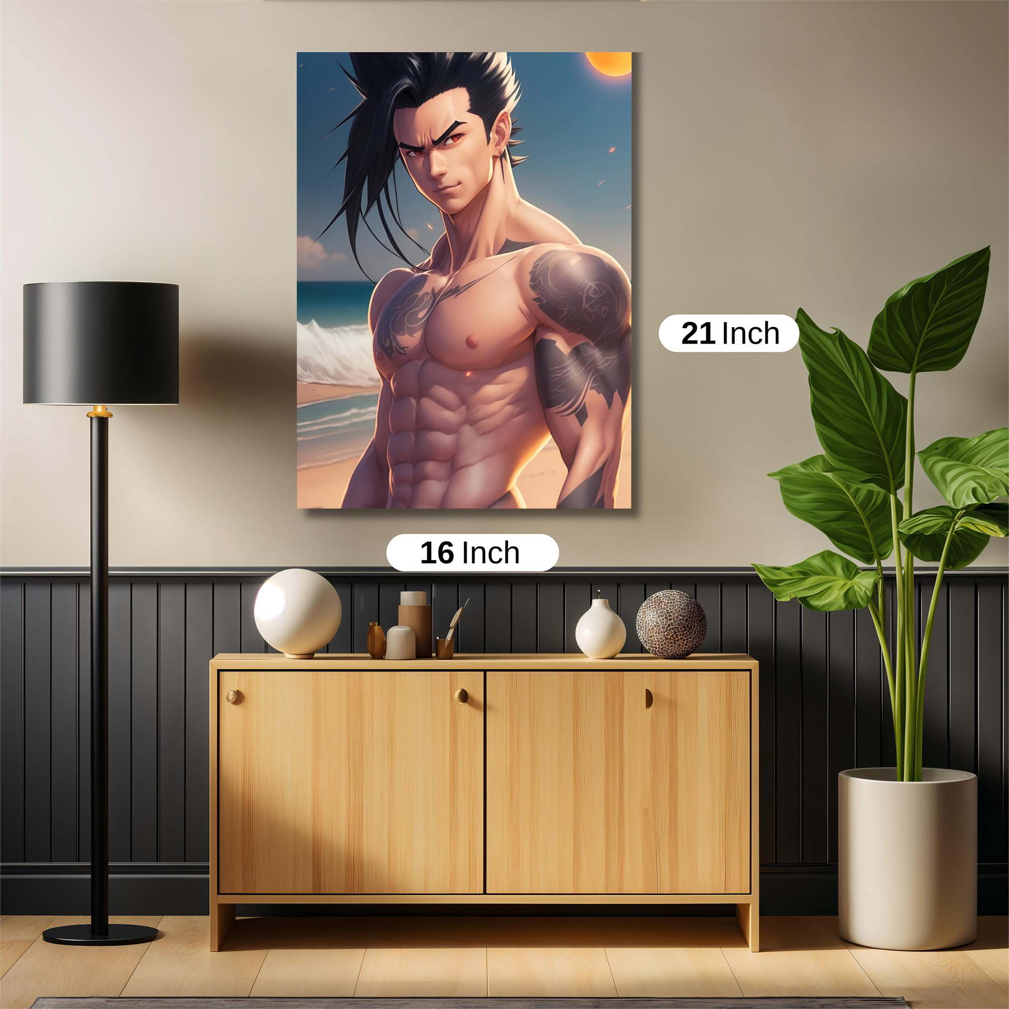 Vegeta Vibrant Safe Wall Magnetic / M