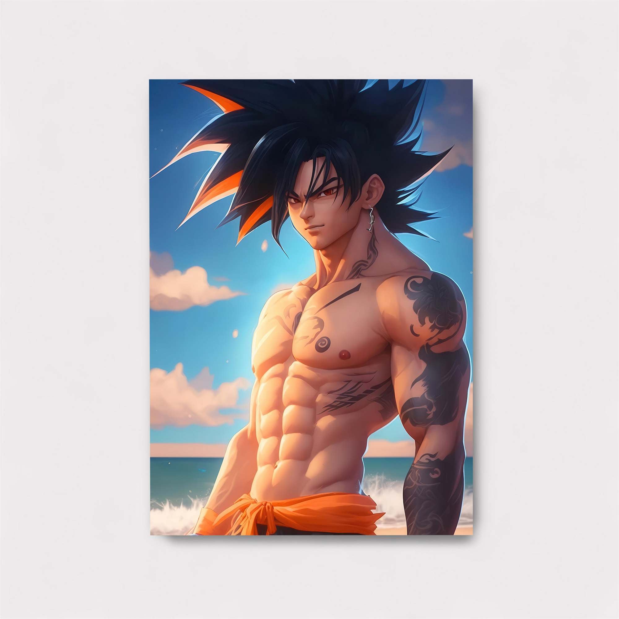 Goku Rebellious Safe Wall Magnetic / M