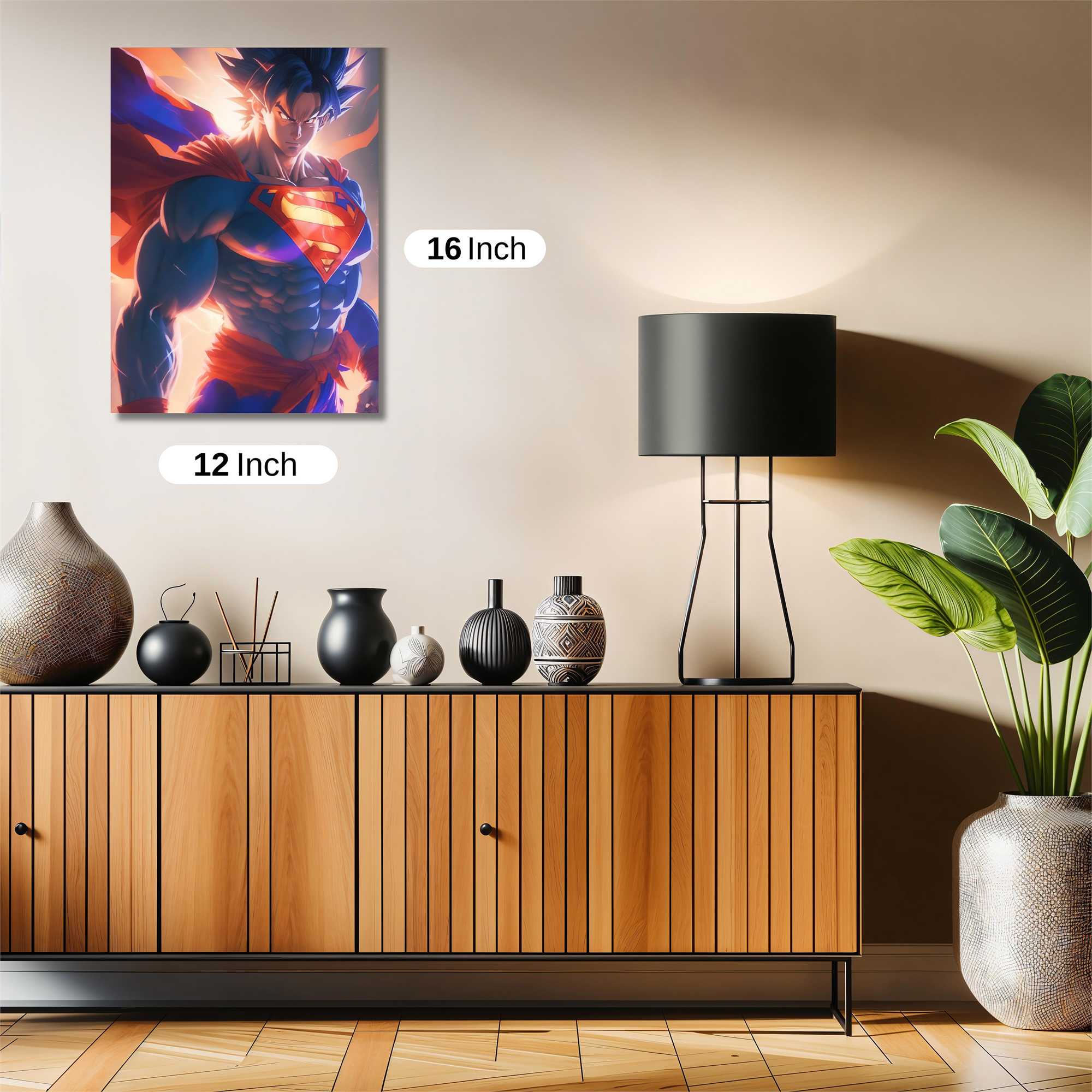 Goku Heroic Safe Wall Magnetic / M