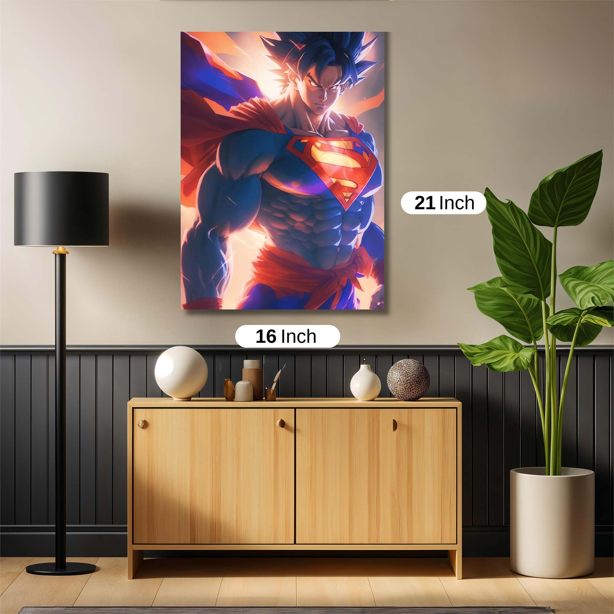 Goku Heroic Safe Wall Magnetic / M