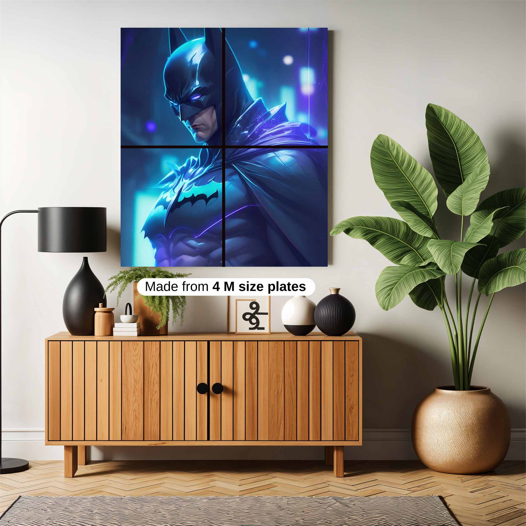 Batman Brooding Safe Wall Magnetic / M