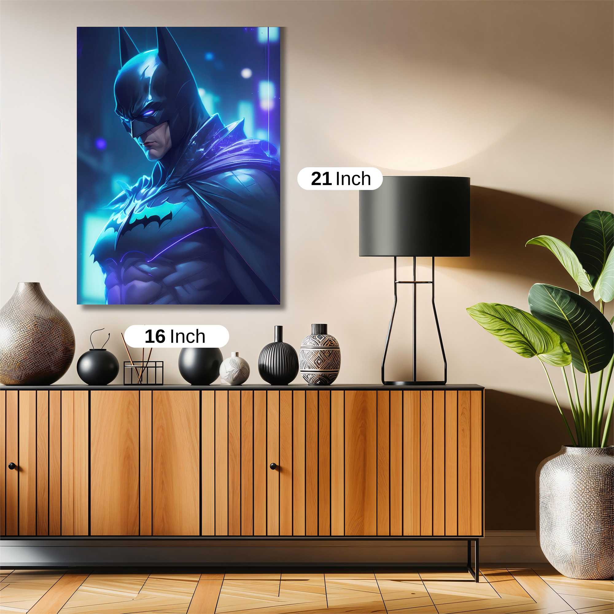 Batman Brooding Safe Wall Magnetic / M