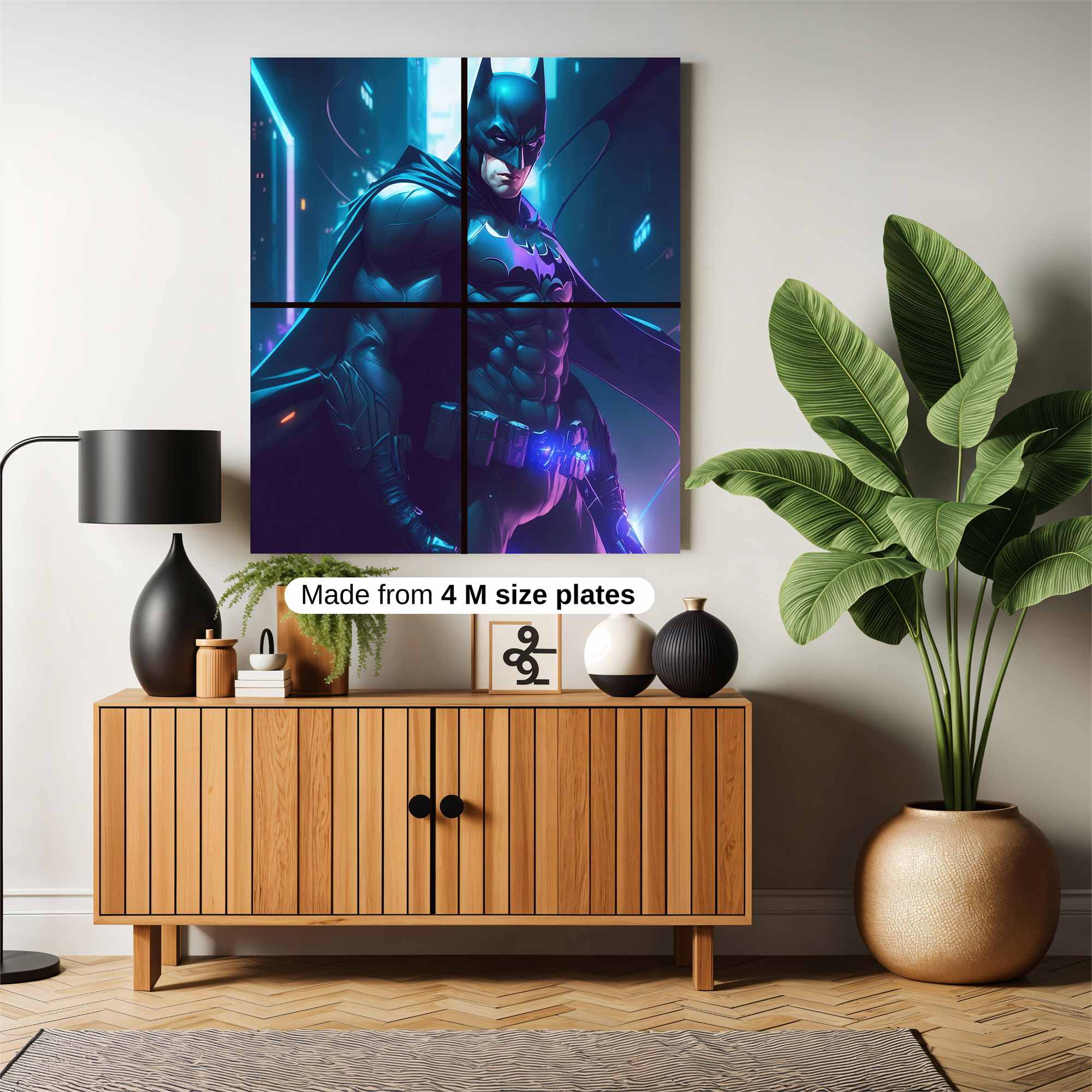 Batman Cybernetic Safe Wall Magnetic / M