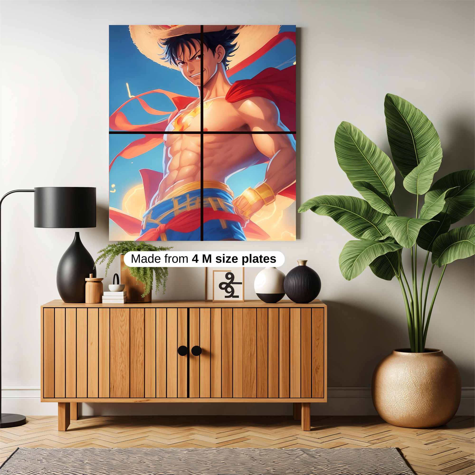 Luffy Radiant Safe Wall Magnetic / M